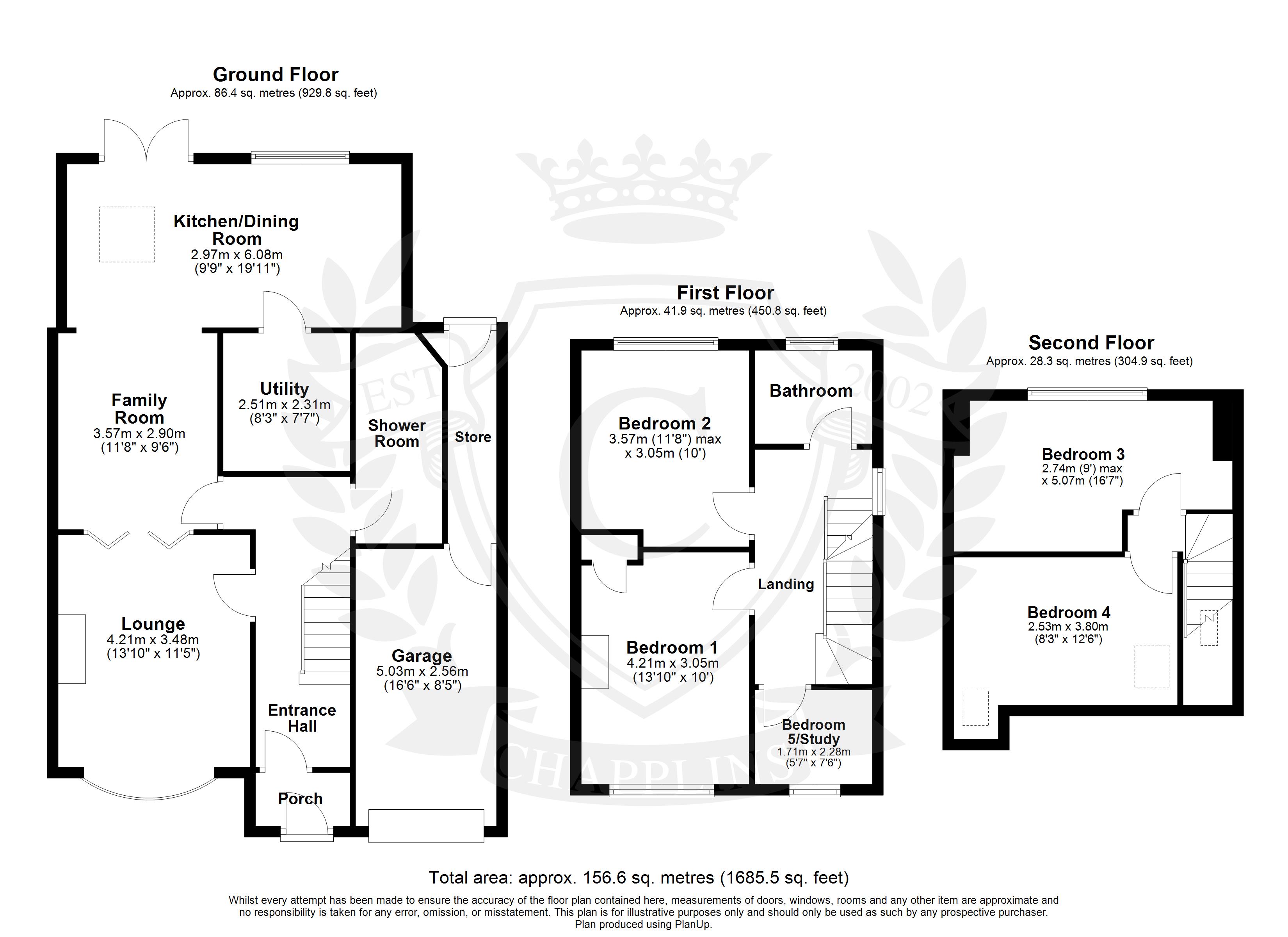 137, Beaufort Avenue, Hampshire floorplan