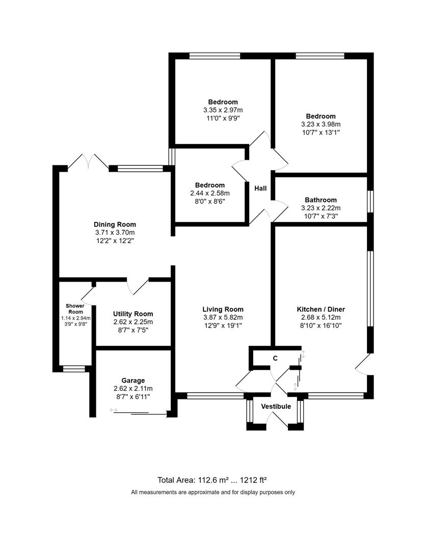 Cornwall Way, Ainsdale, Southport PR8, 3 bedroom detached bungalow for