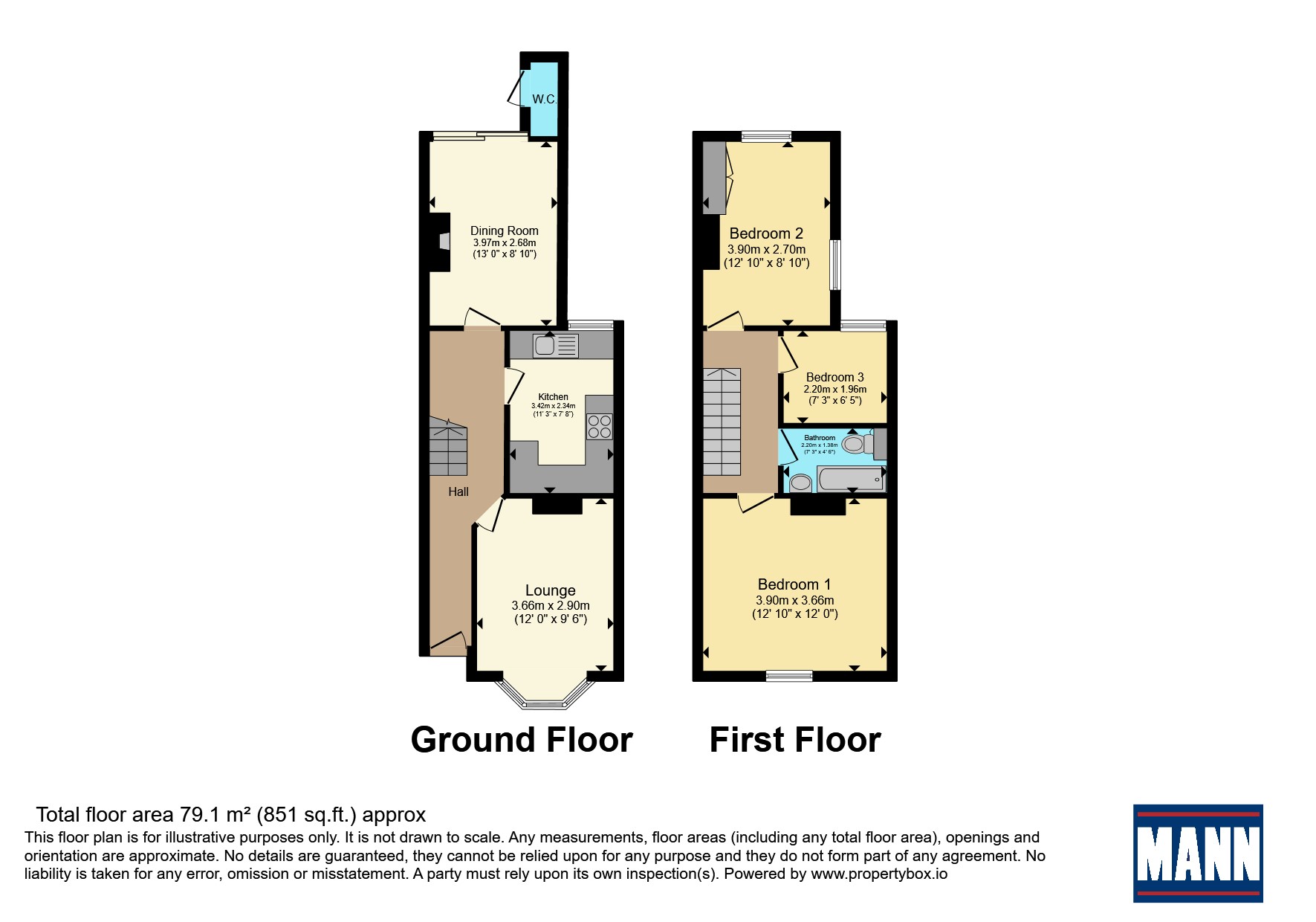 11, Seafield Road, Hampshire floorplan