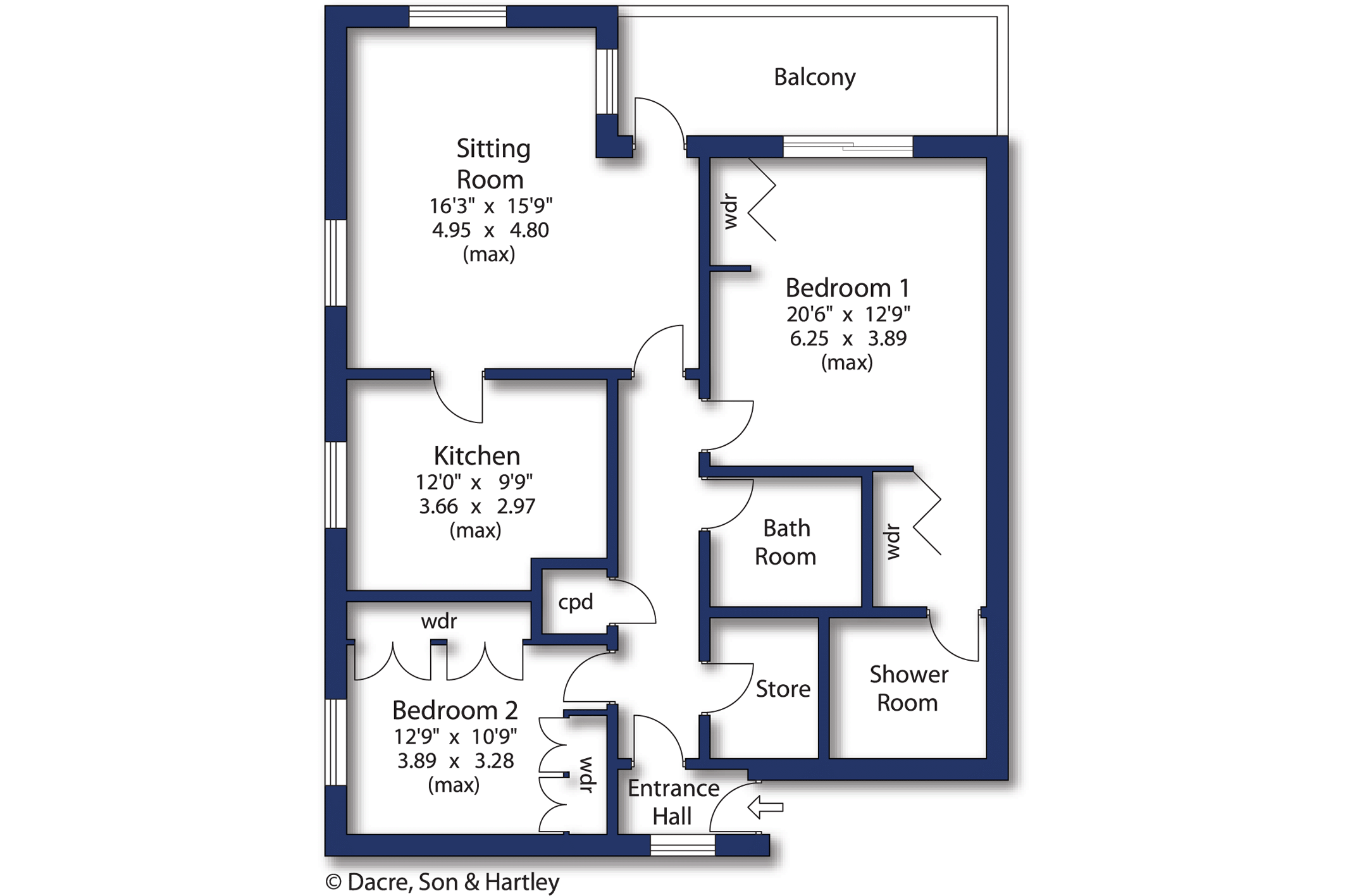 11, Warlbeck, West Yorkshire floorplan