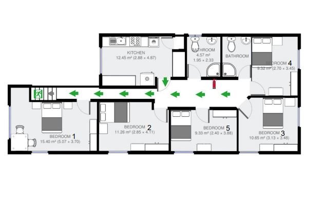 Room 4 225A, St Pauls Road, Peterborough floorplan