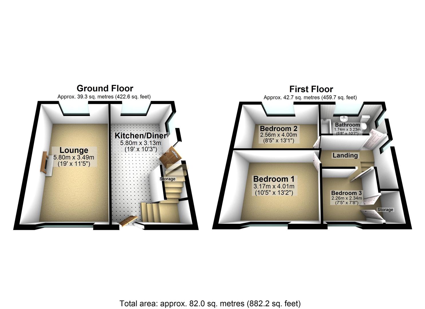 9, Kingsway, Leeds floorplan