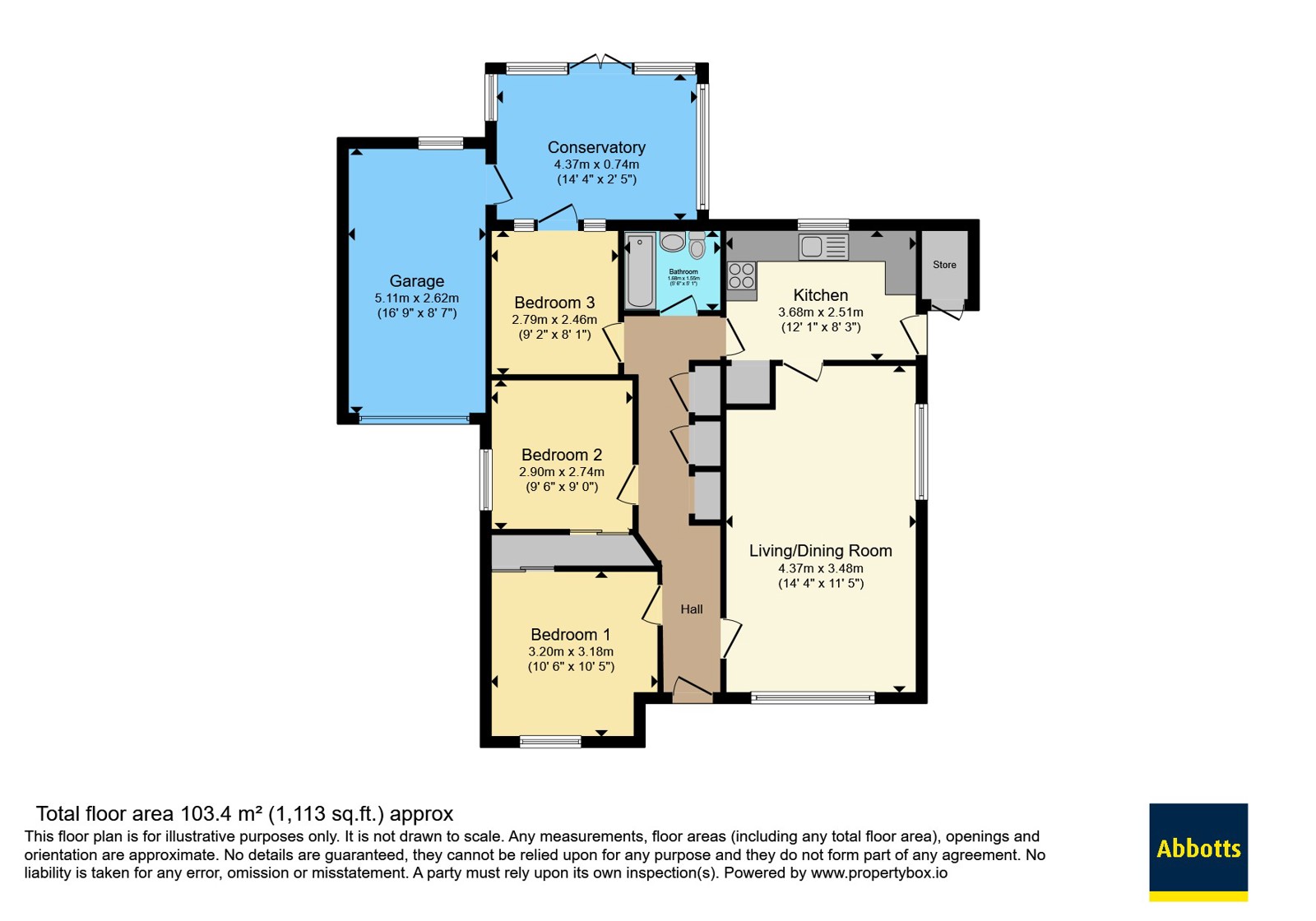 33, Charles Avenue, Thetford floorplan