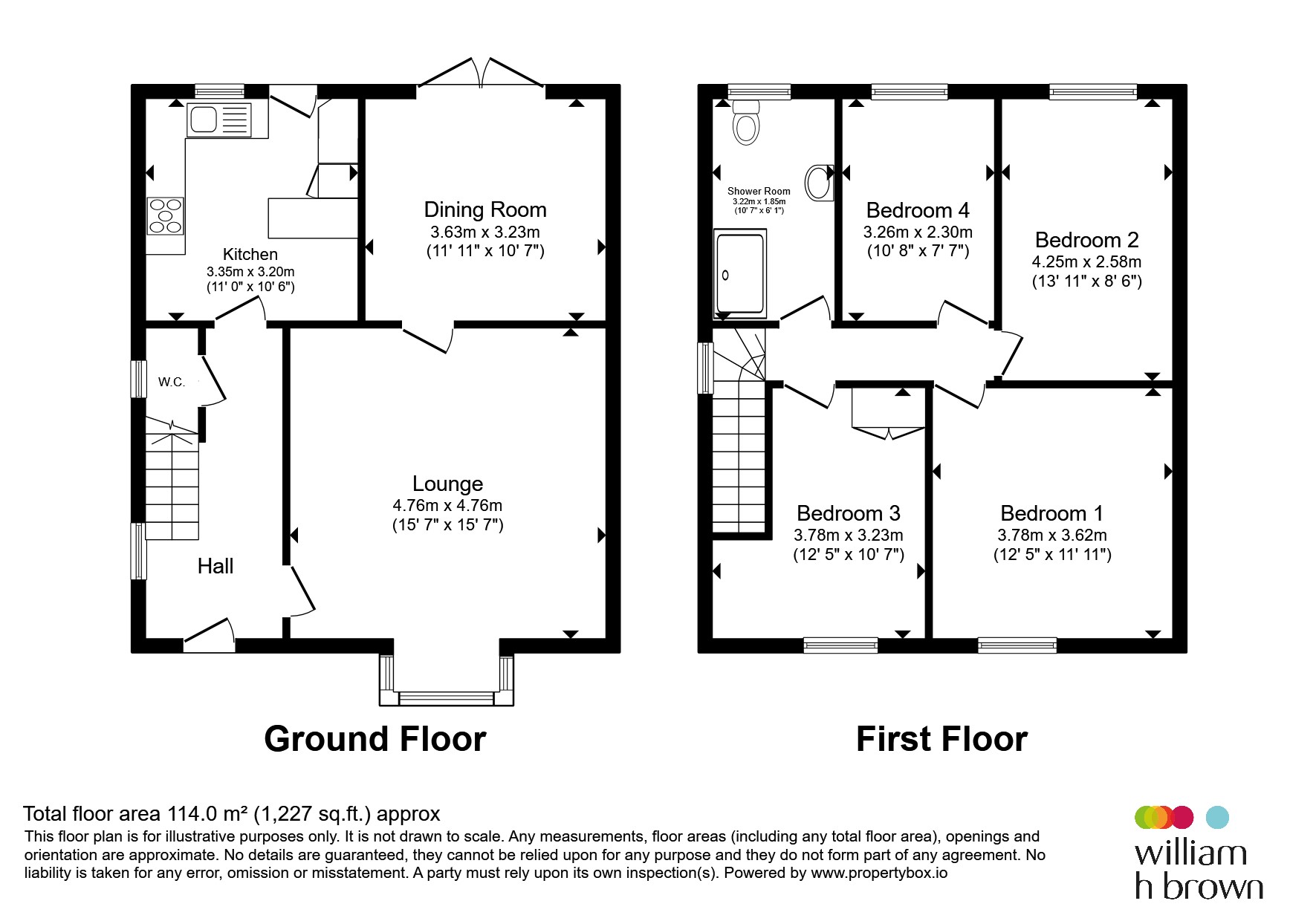 14, White Laithe Gardens, LEEDS floorplan
