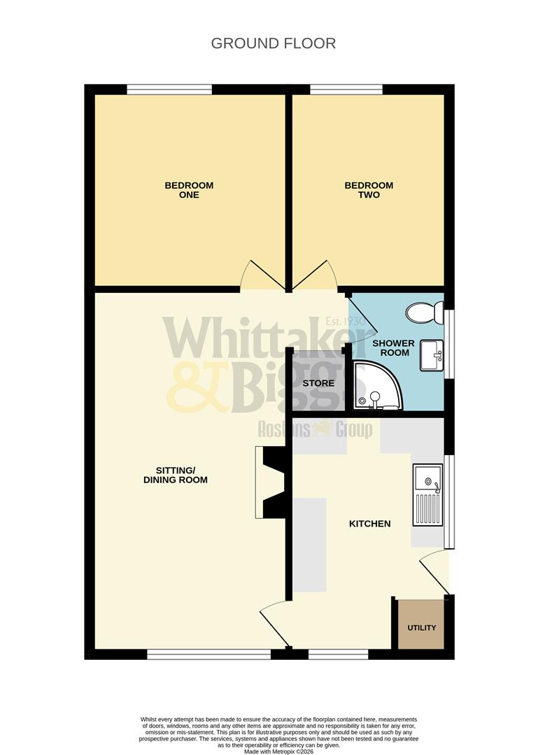 9, Haigh Close, Leek floorplan