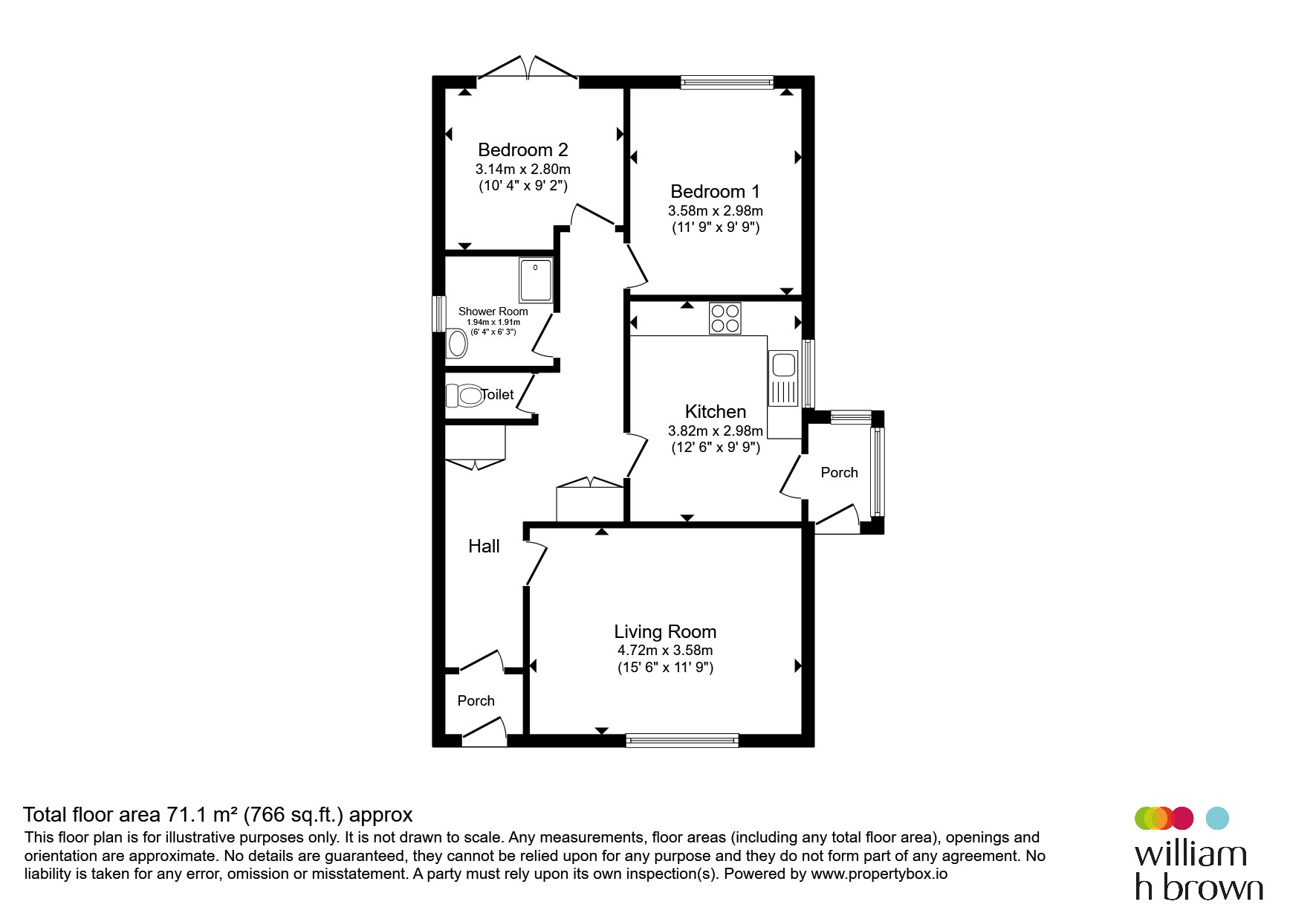 58, Oakfield, Lincoln floorplan