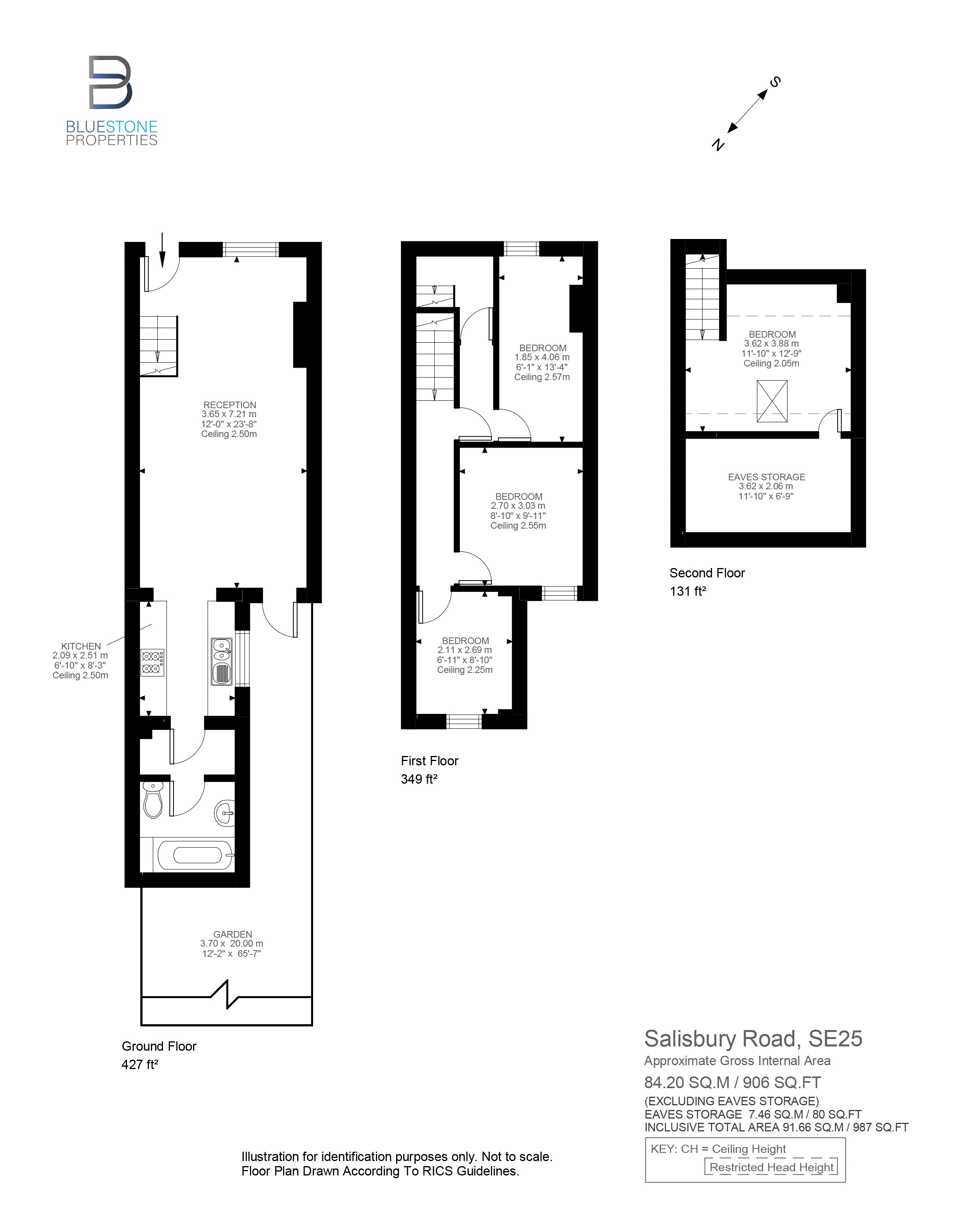 Salisbury Road, Woodside, Croydon SE25, 4 bedroom terraced house for