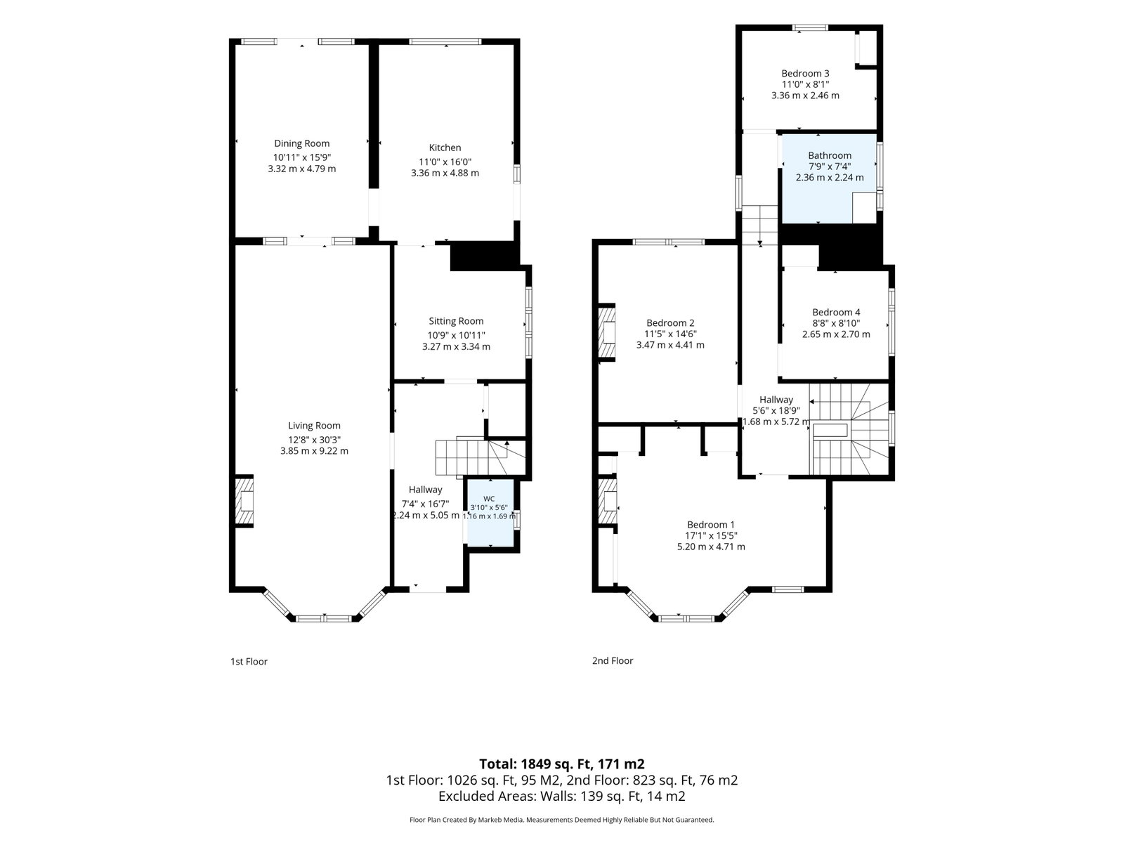 47, Kingsfield Road, Watford floorplan