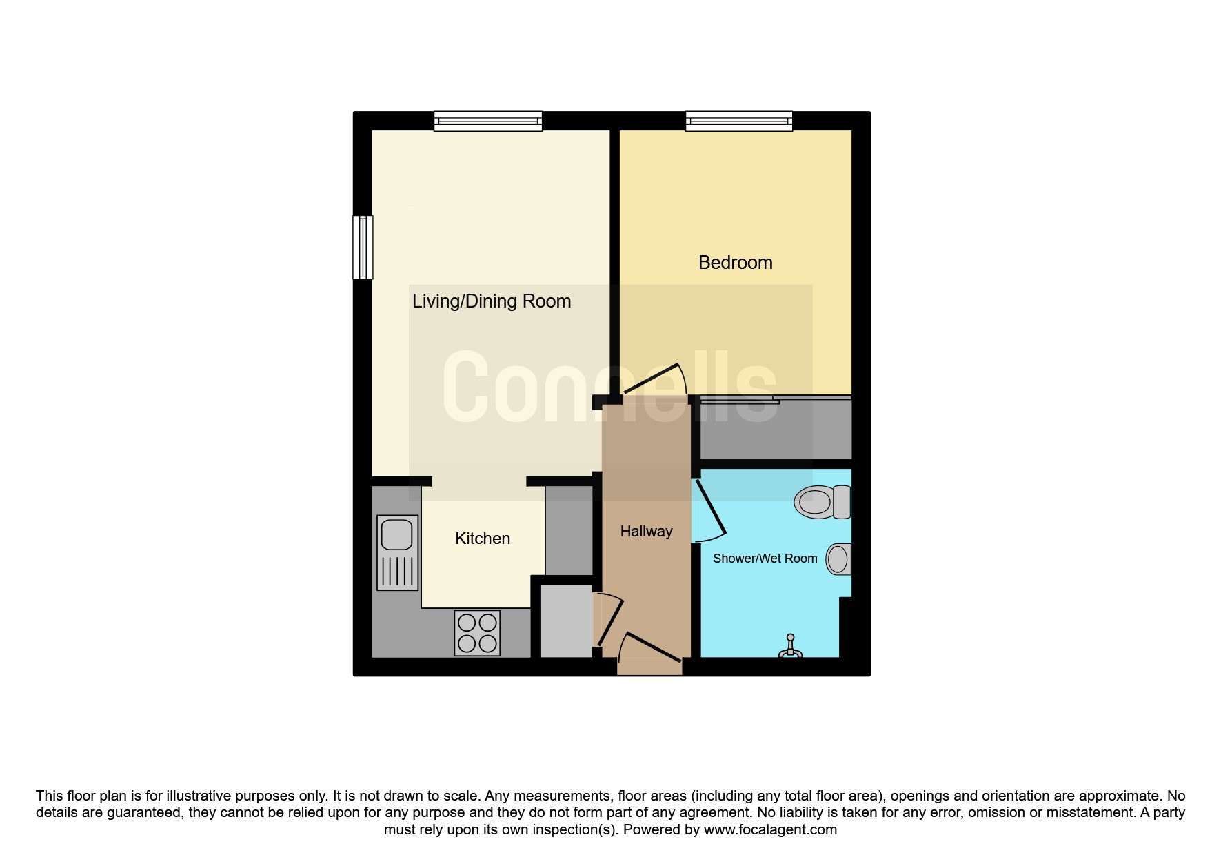 Flat 2, Thursley House, 1, Station Approach West, Redhill floorplan