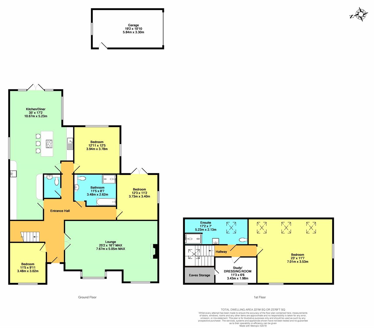 4 Bedrooms Detached bungalow for sale in Chestfield Road, Chestfield, Whitstable CT5