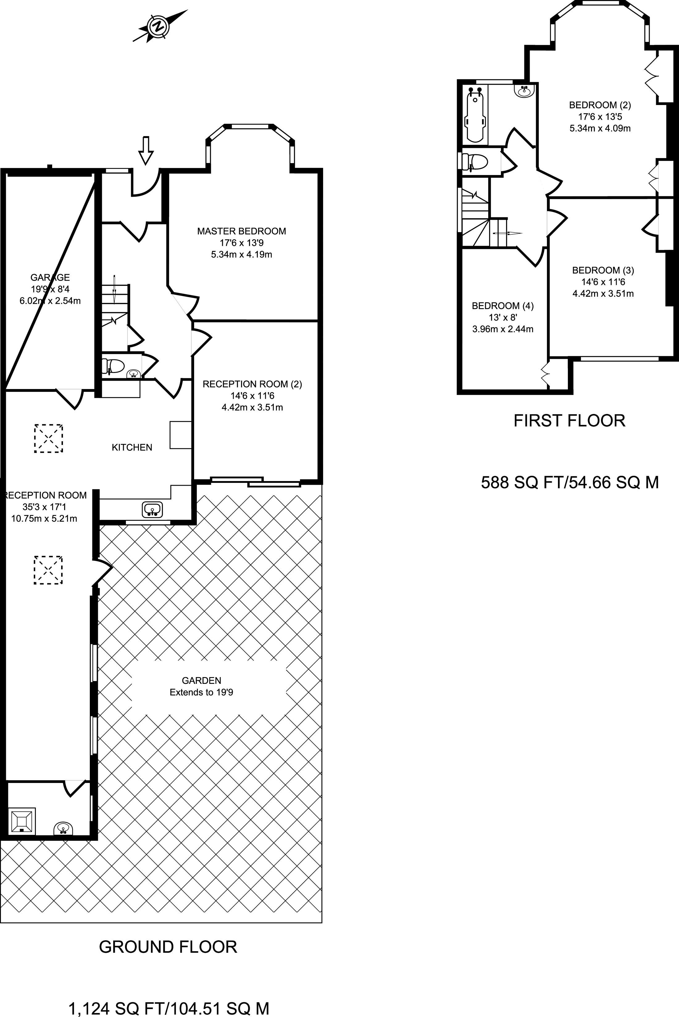 Leighton Gardens, Kensal Green floorplan