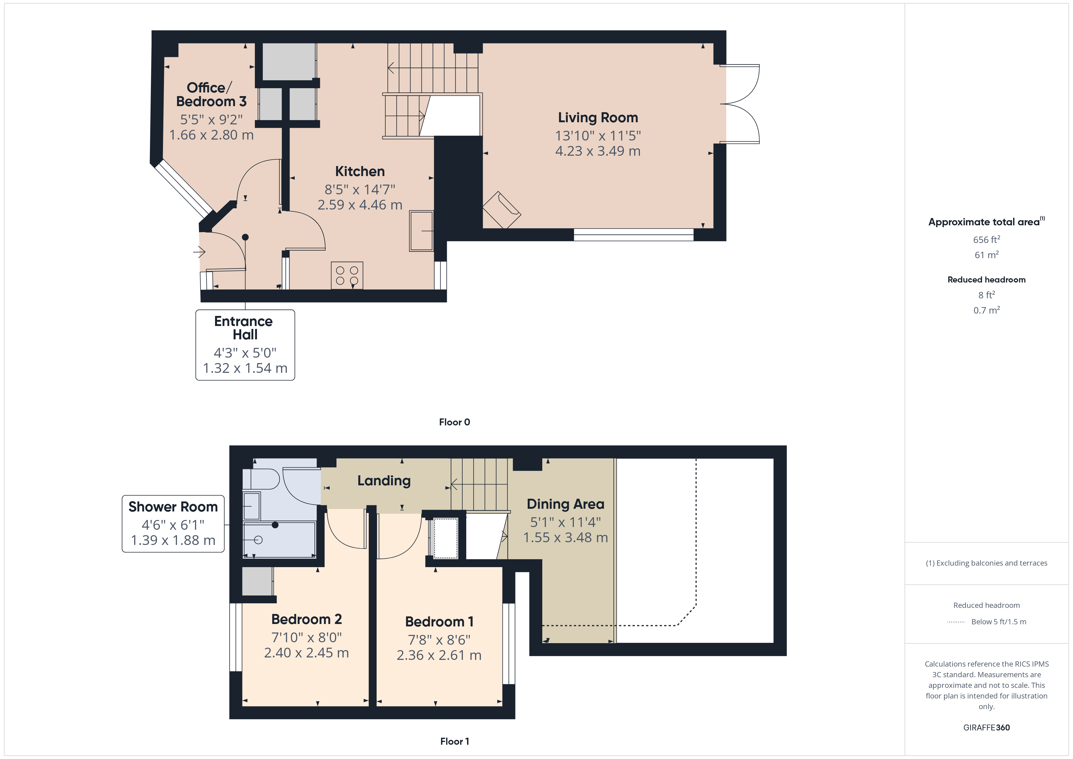 The Hayloft, Roundhayes,, Crackington Haven, Cornwall floorplan