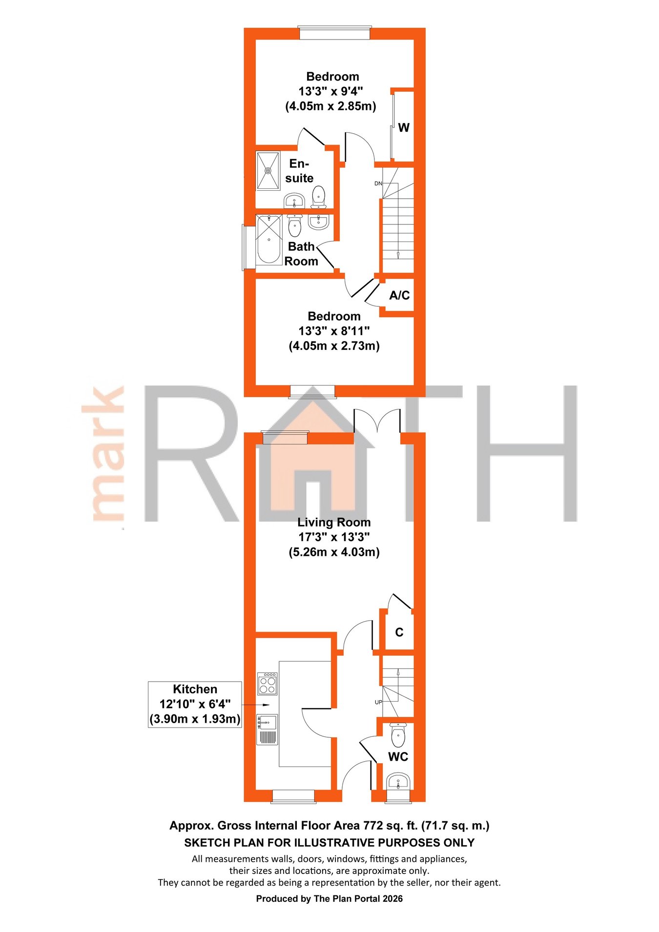 4, Rowland Place, Wokingham floorplan