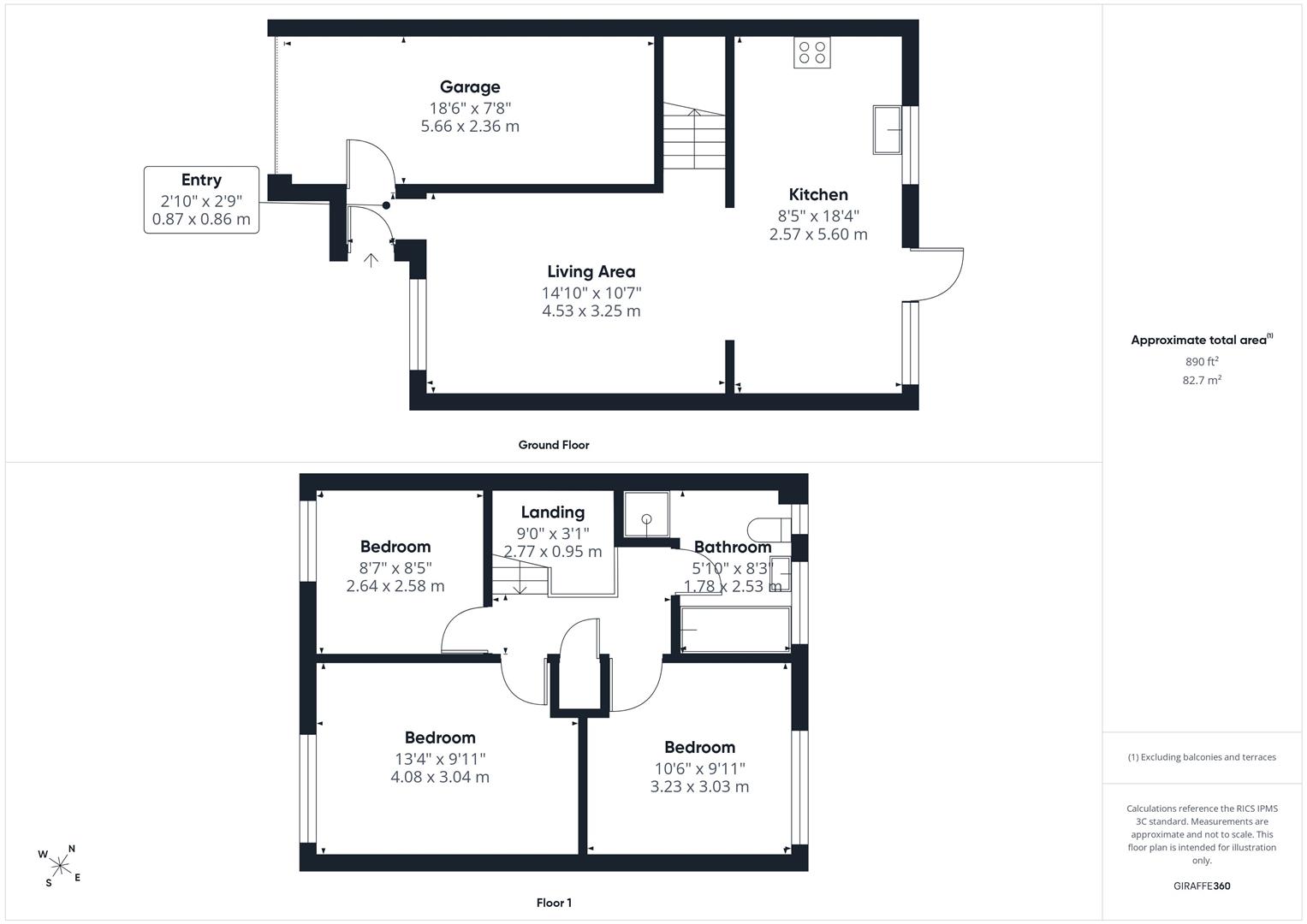 48, Hillary Close, Aylesbury floorplan