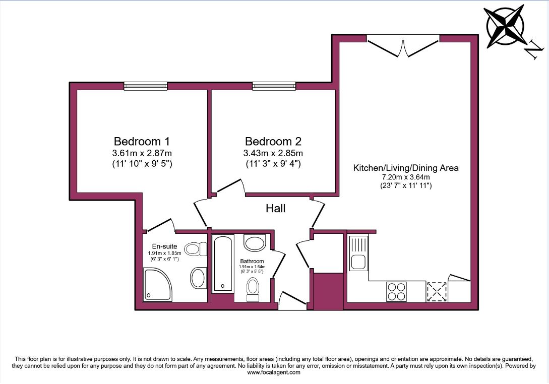 7, Millwood, Sycamore Avenue, Bingley floorplan