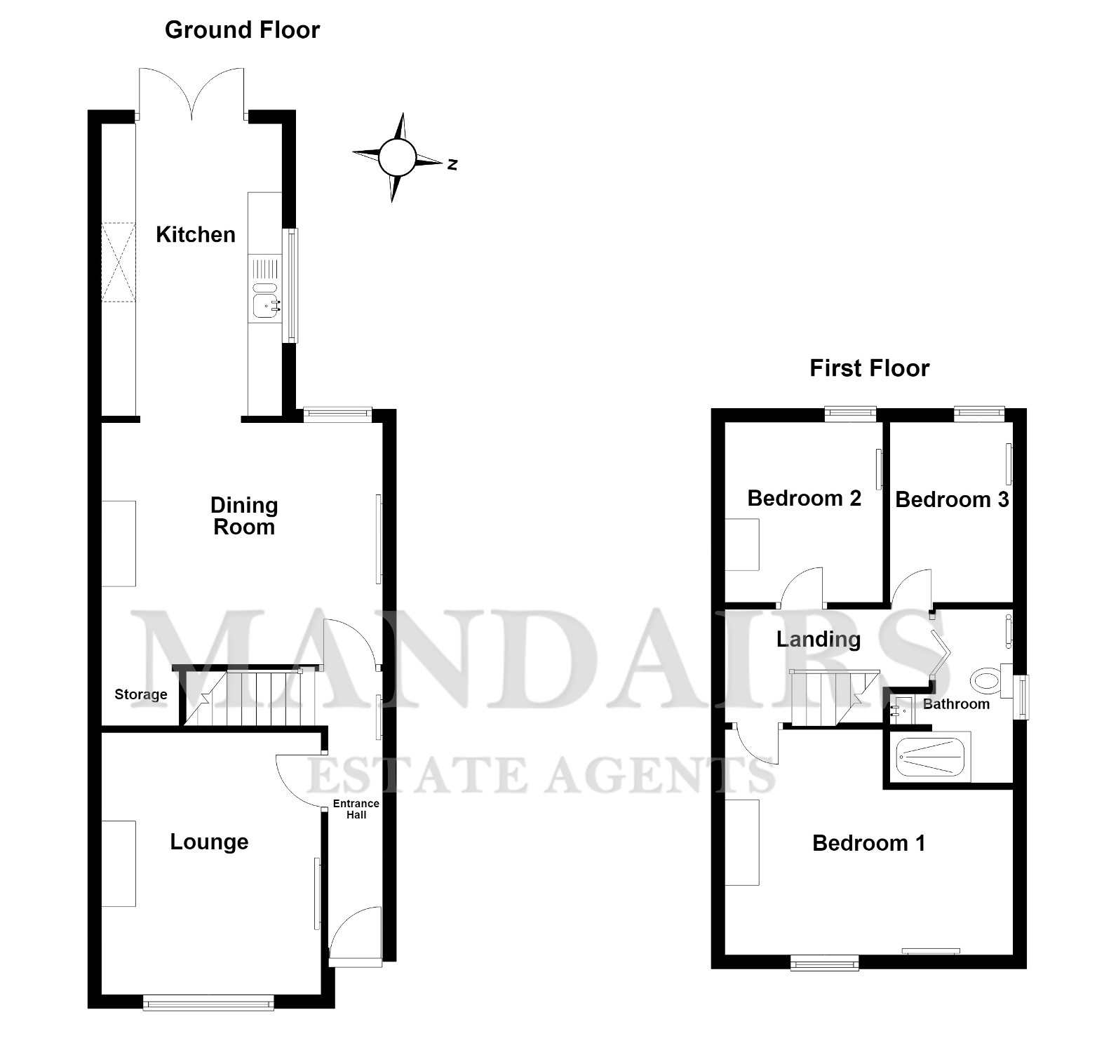 13 Wootton Avenue, Peterborough floorplan