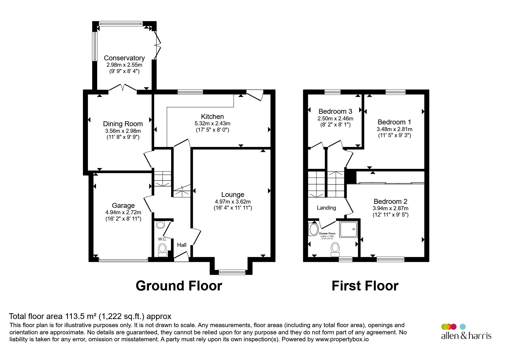11, Clos Tawe, Barry floorplan