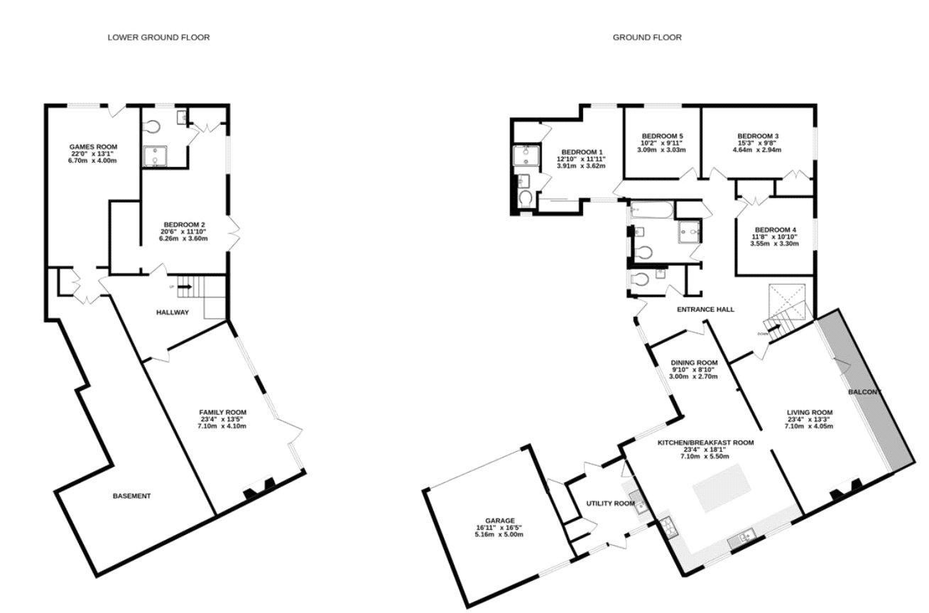 Wellbourne,, Vicarage Hill, Surrey floorplan