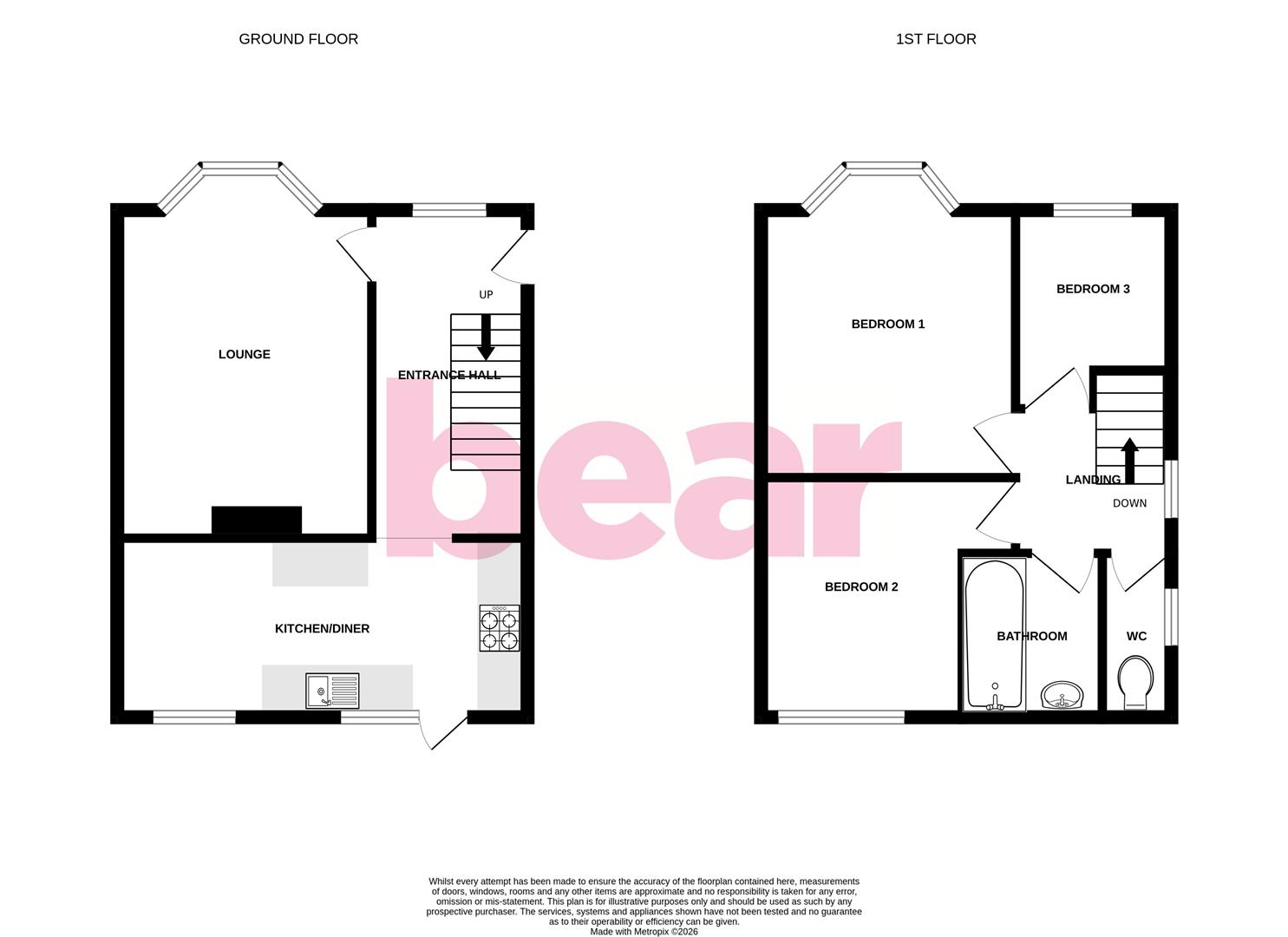 11, Dunster Avenue, Westcliff-on-Sea floorplan