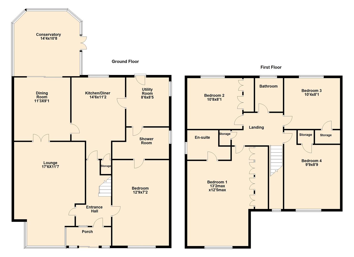 31, Catharine Close, Chafford Hundred floorplan