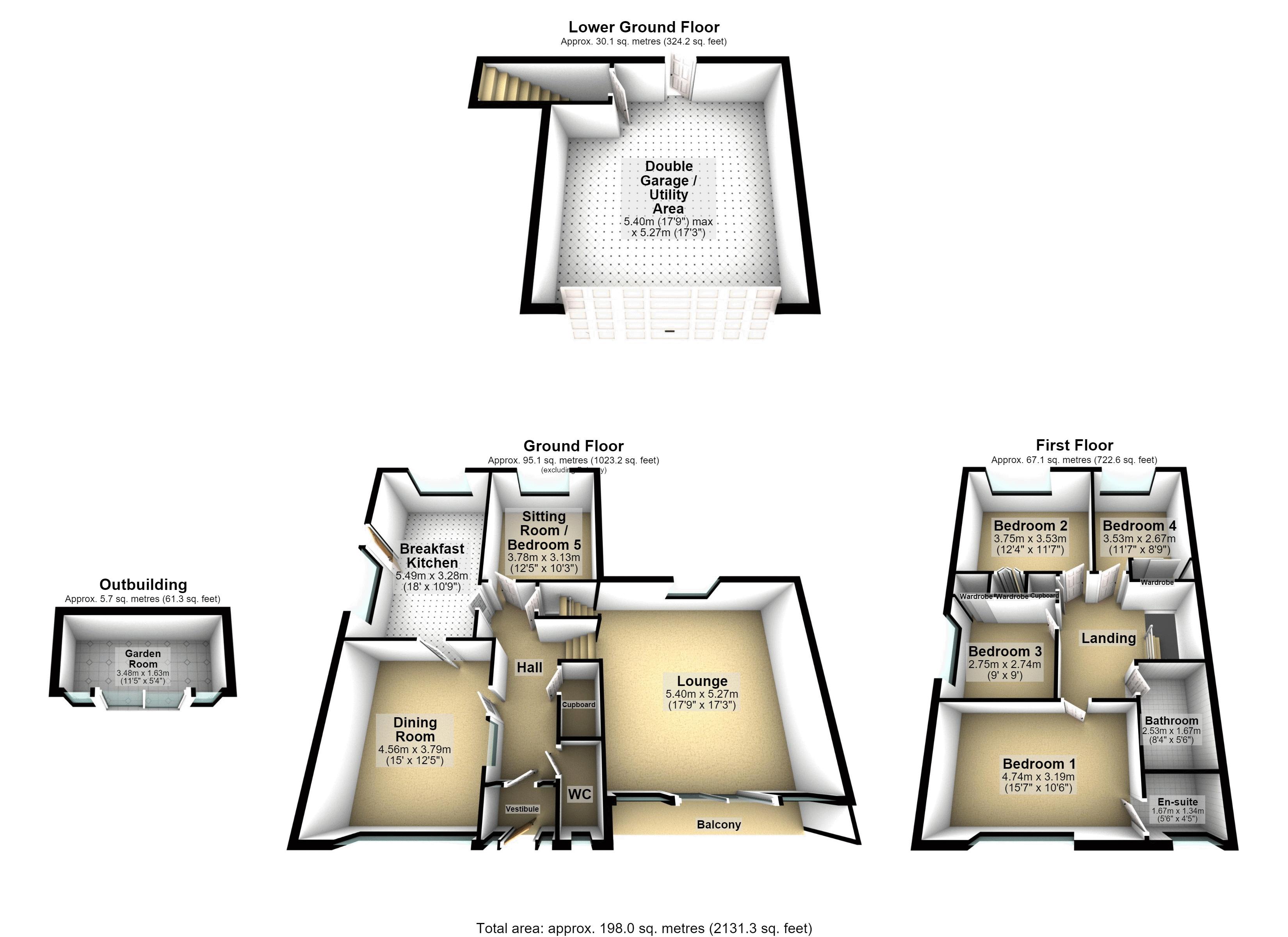 Treetops, 3 Norford Way, Rochdale floorplan