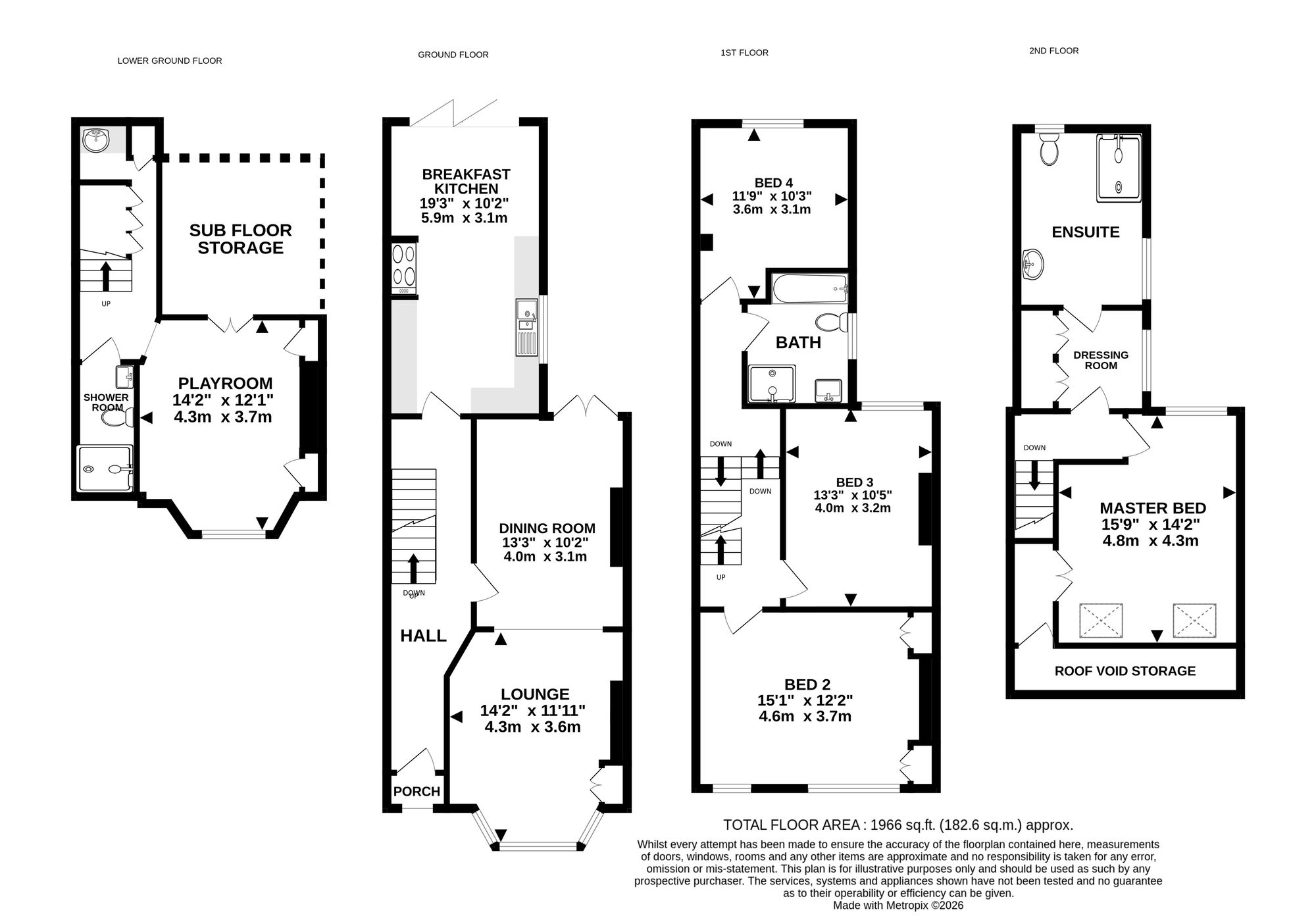 Addison Road, Altrincham floorplan