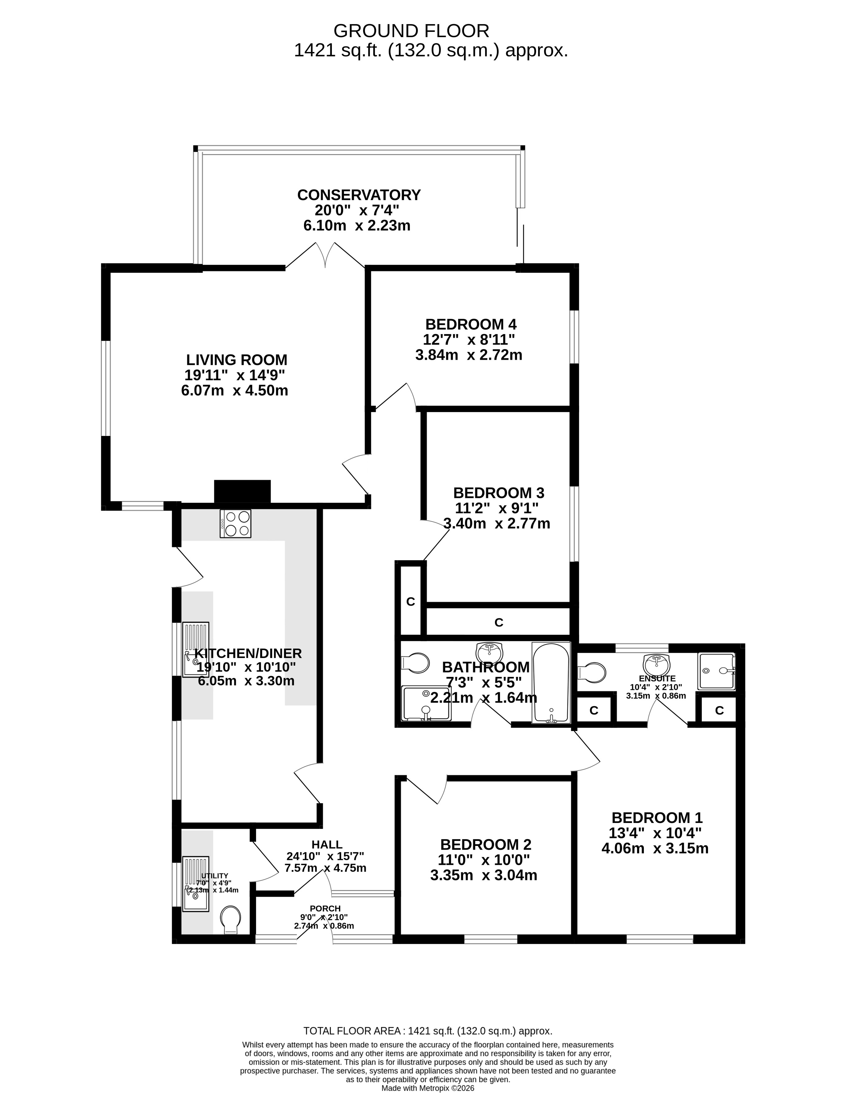 1 Richard Beadon Close, Wiveliscombe Taunton Somerset, Somerset floorplan