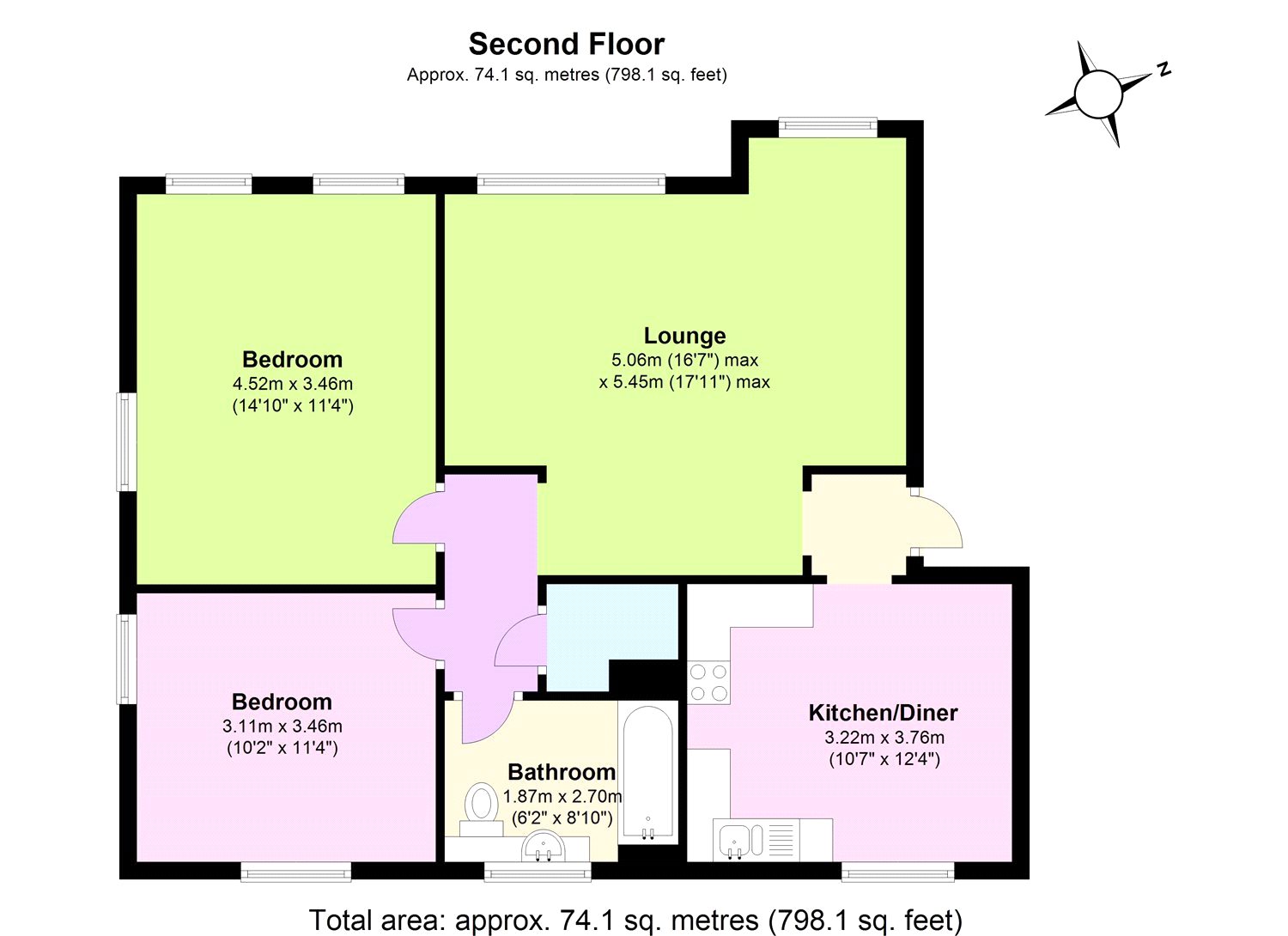 2 Bedrooms Flat for sale in Parkside, Blackheath, London SE3
