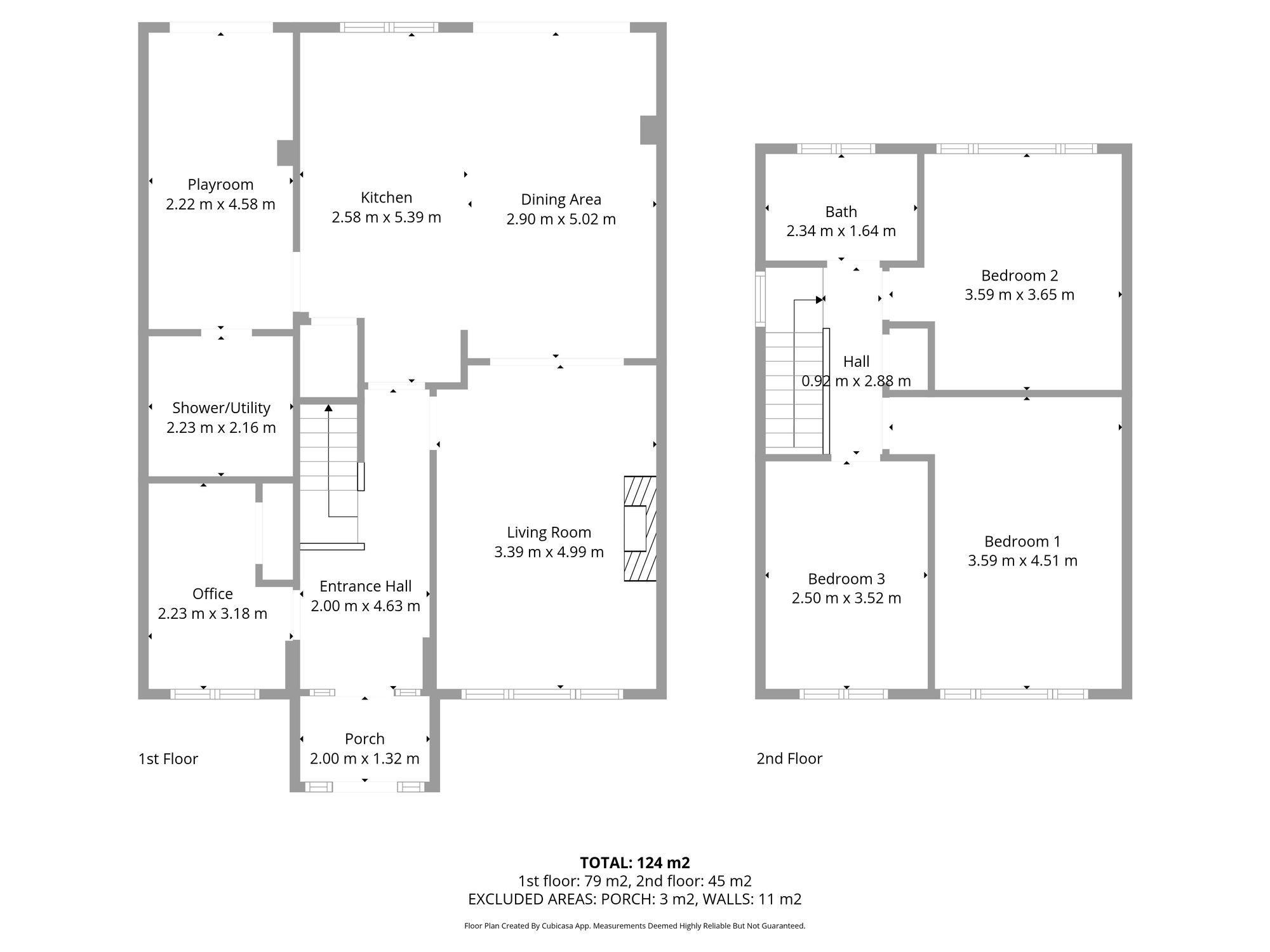 23 Farley Avenue, Leamington Spa floorplan