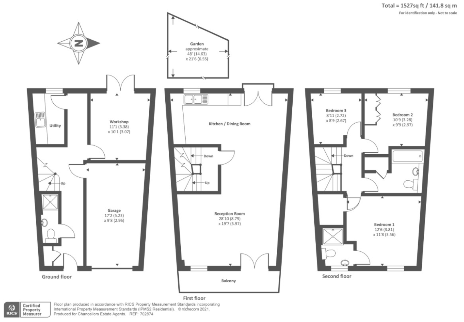 6 Hennessy Crescent, Newbury, Newbury floorplan