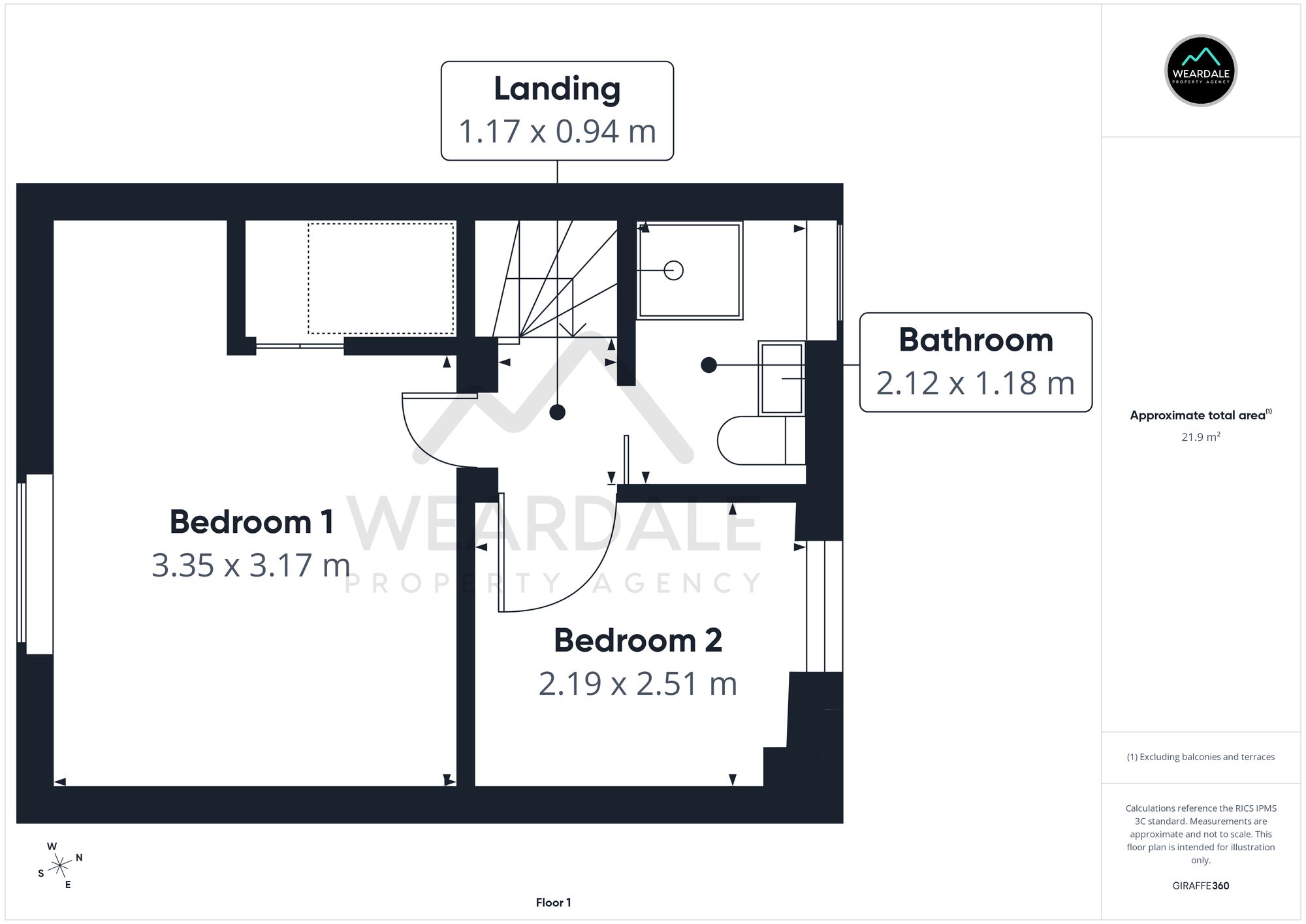 9 Chapel Street, Bishop Auckland floorplan