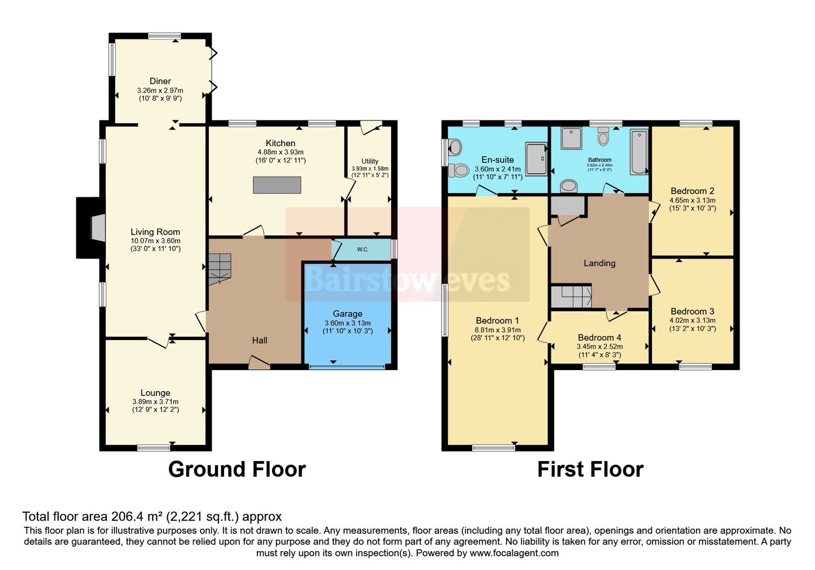 26, Green Lane, Atherstone floorplan