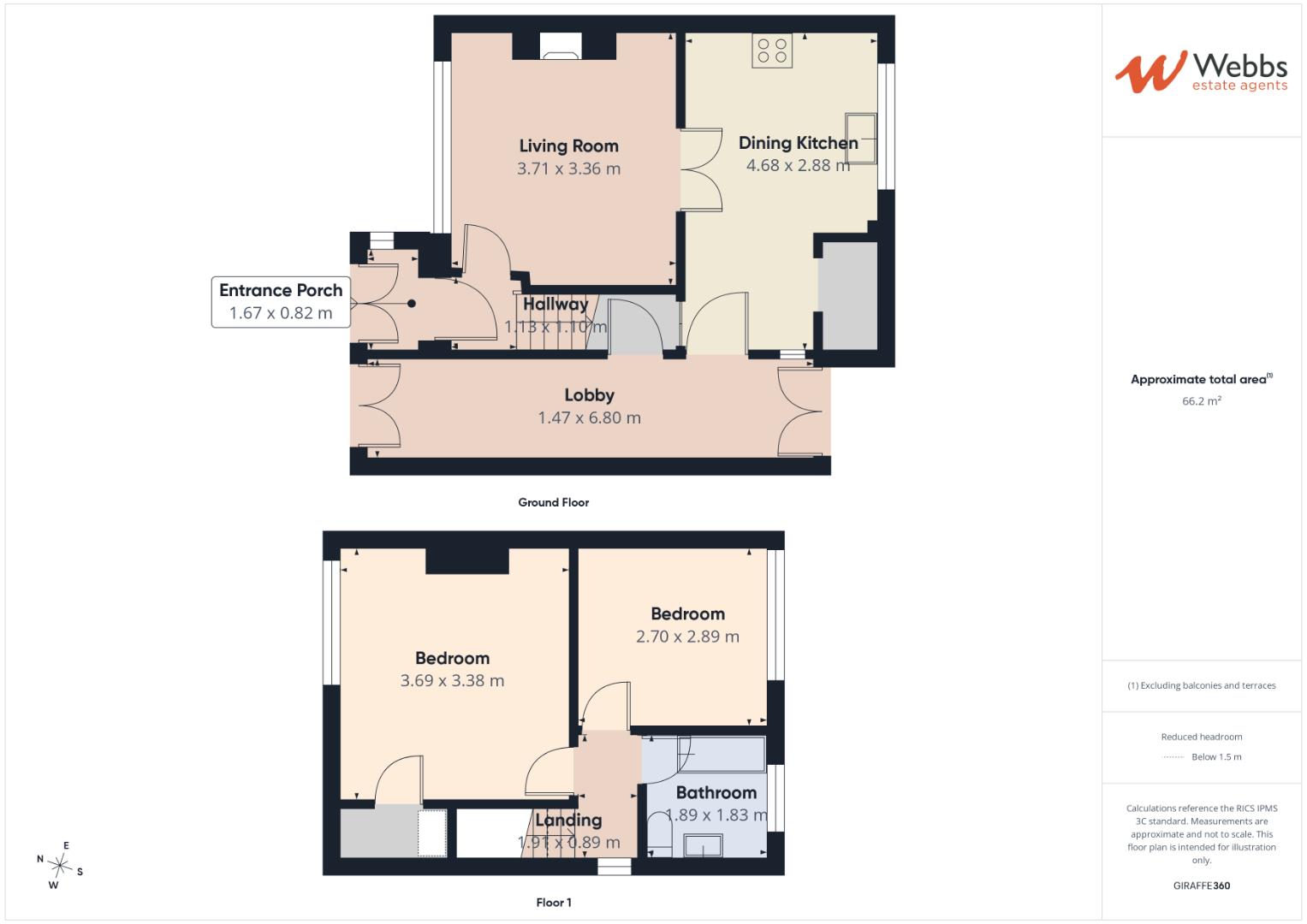 114, Lichfield Road, Walsall floorplan