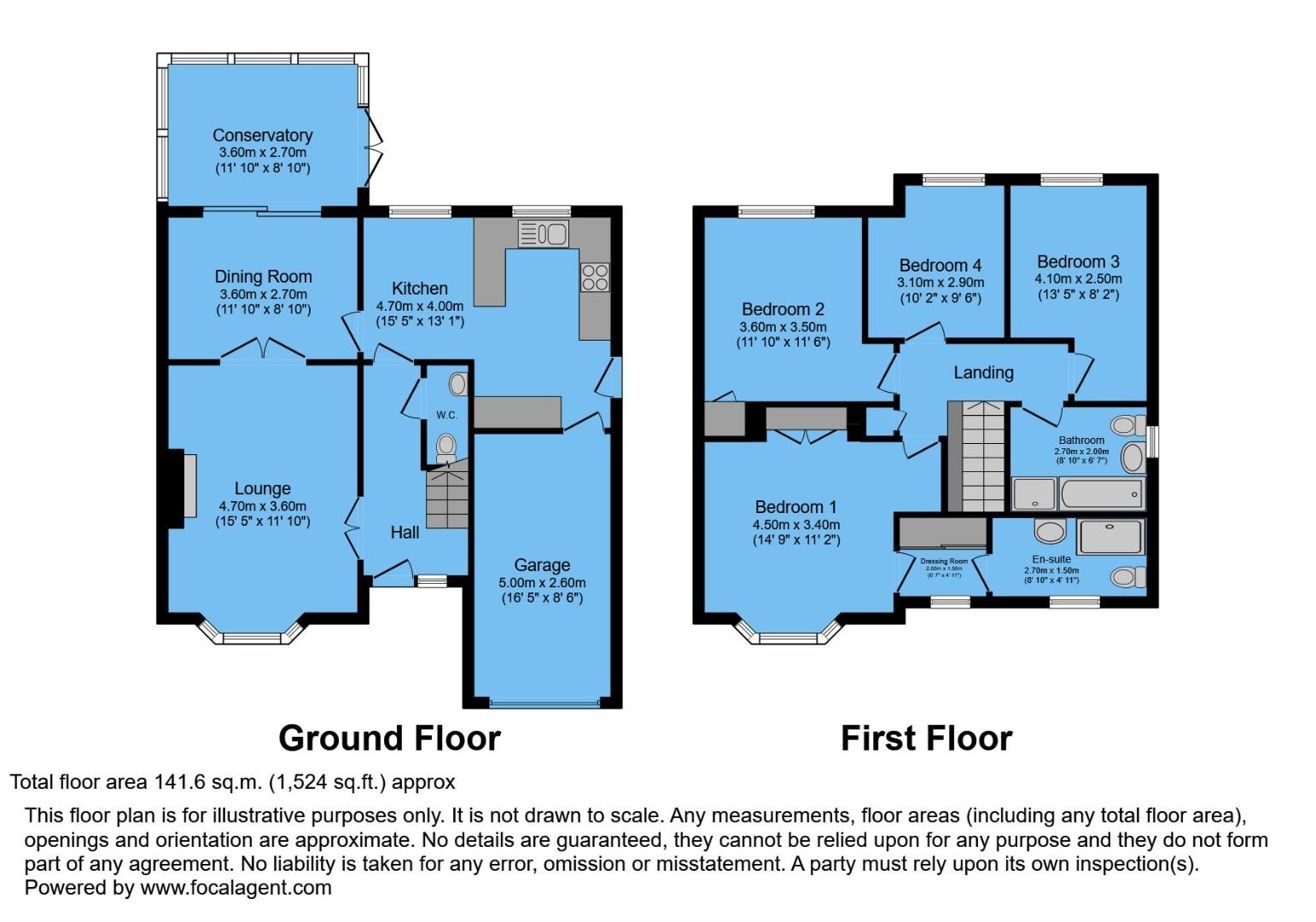 44, St. Johns Close, Chesterfield floorplan