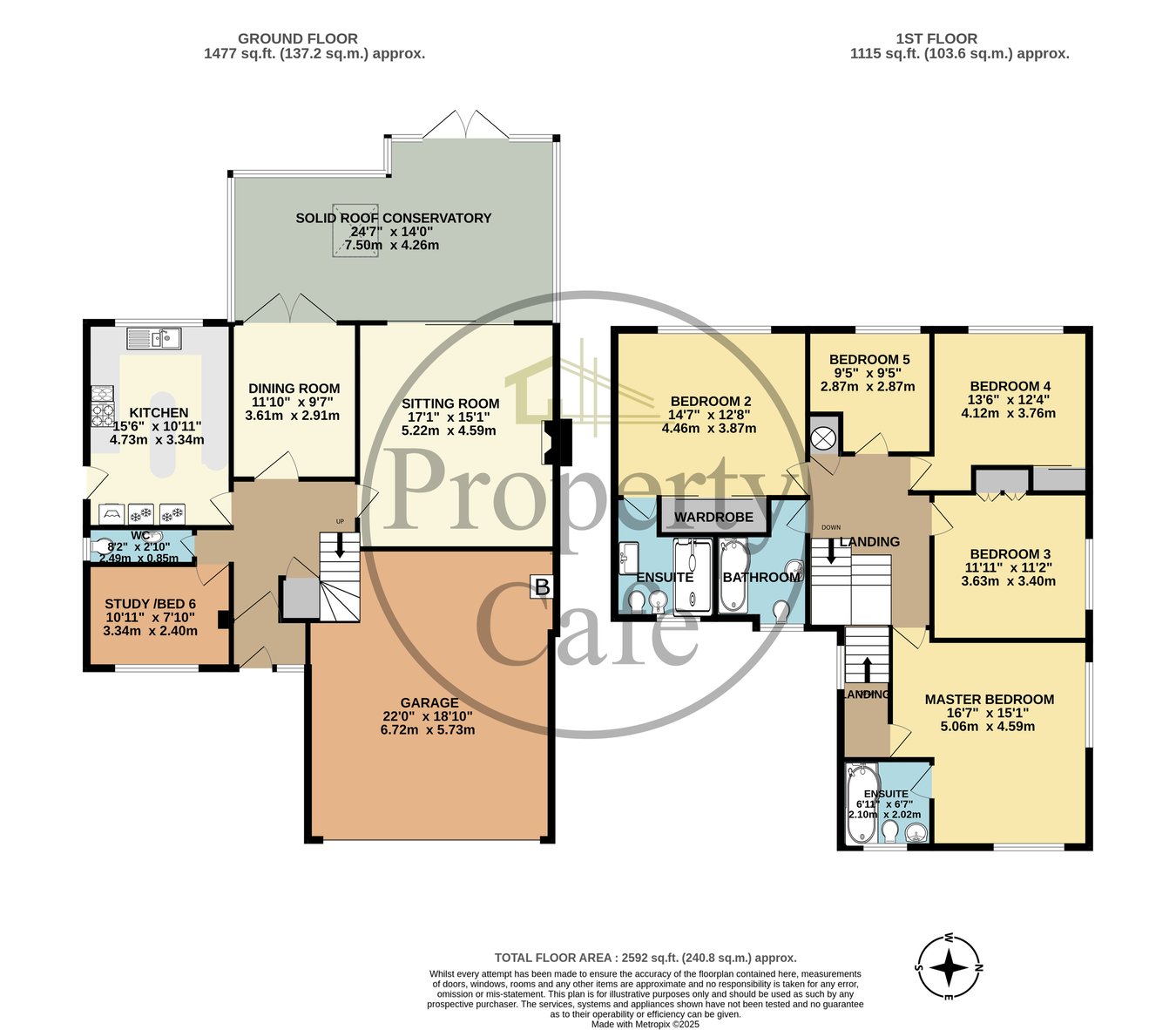 5, Coverdale Avenue, Bexhill-on-Sea floorplan