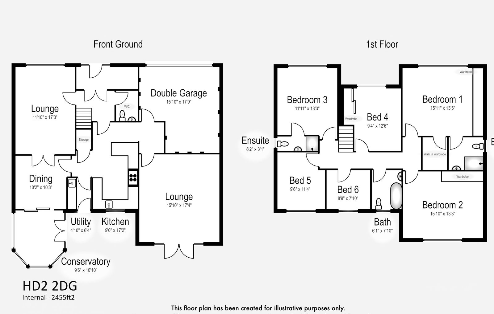 18, Prince Wood Lane, Huddersfield floorplan