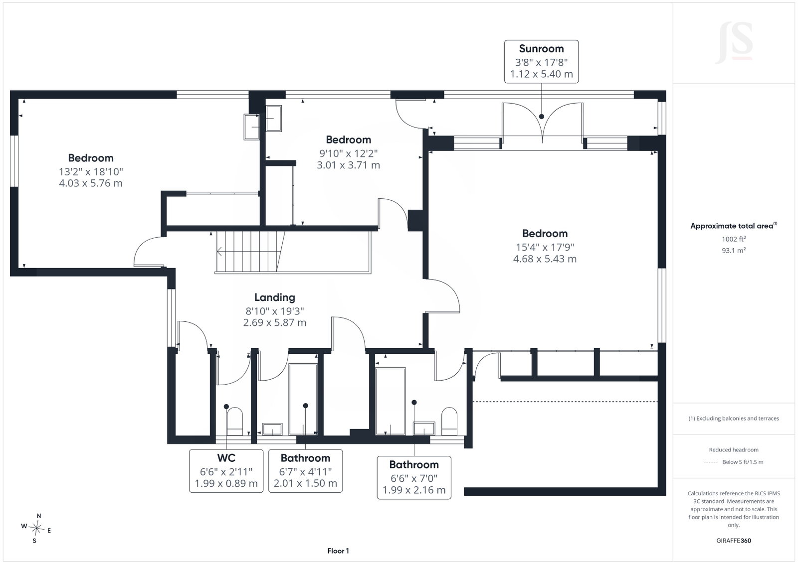 Saltings, Newhaven floorplan