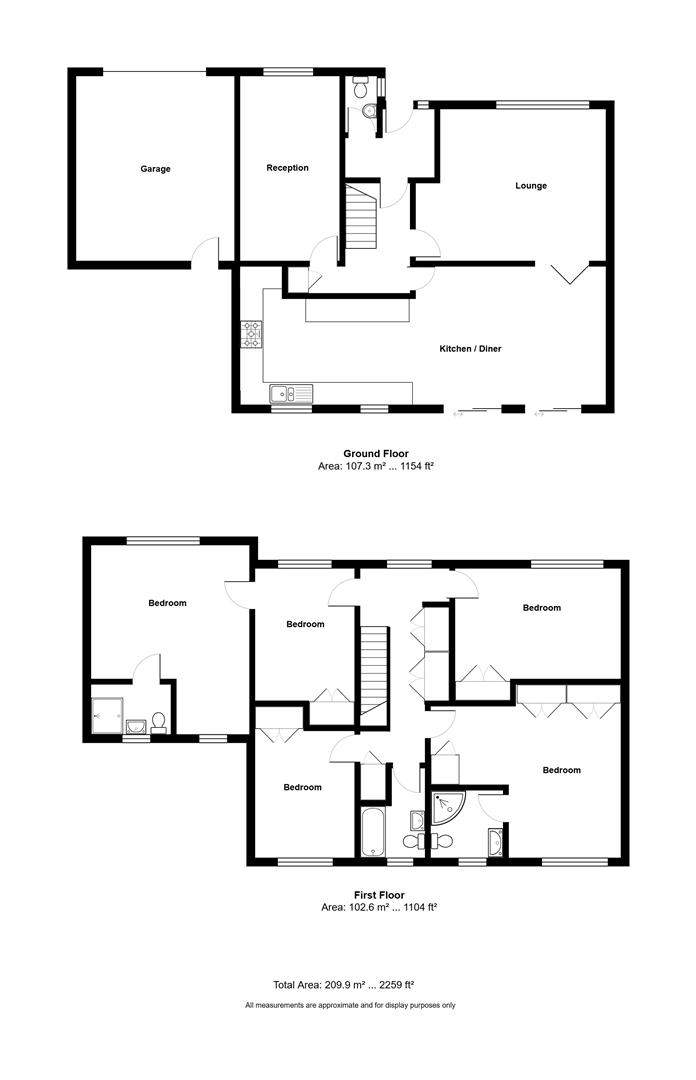 19, Wildwood Glade, Gillingham floorplan