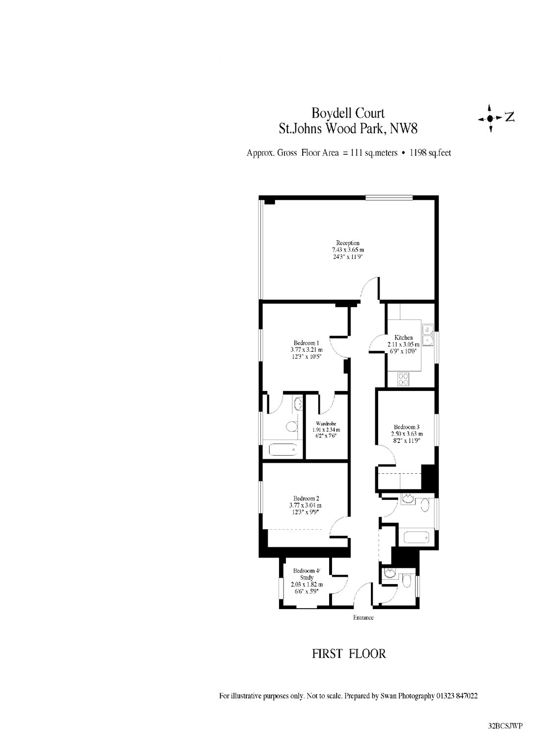 3 Bedrooms Flat to rent in Boydell Court, St John's Wood Park, St Johns Wood, London NW8