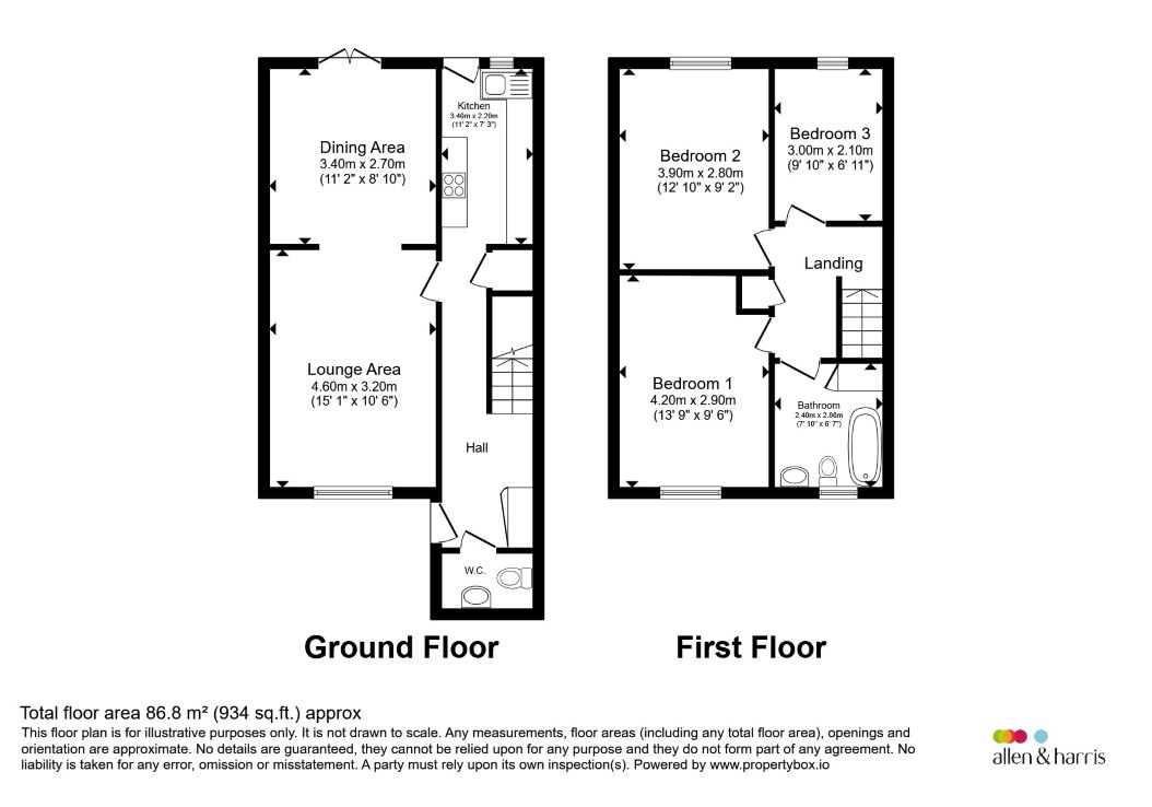 114, Glenwood, Cardiff floorplan