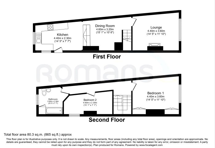 Peascod Street, Berkshire floorplan