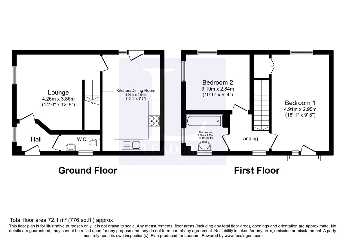 25 Lock Court,, Upper Cambrian Road, Cheshire floorplan