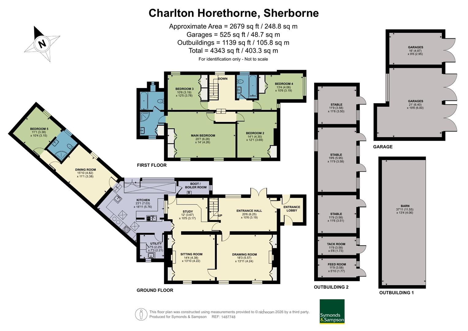 Charn House, Charlton Horethorne, Sherborne floorplan
