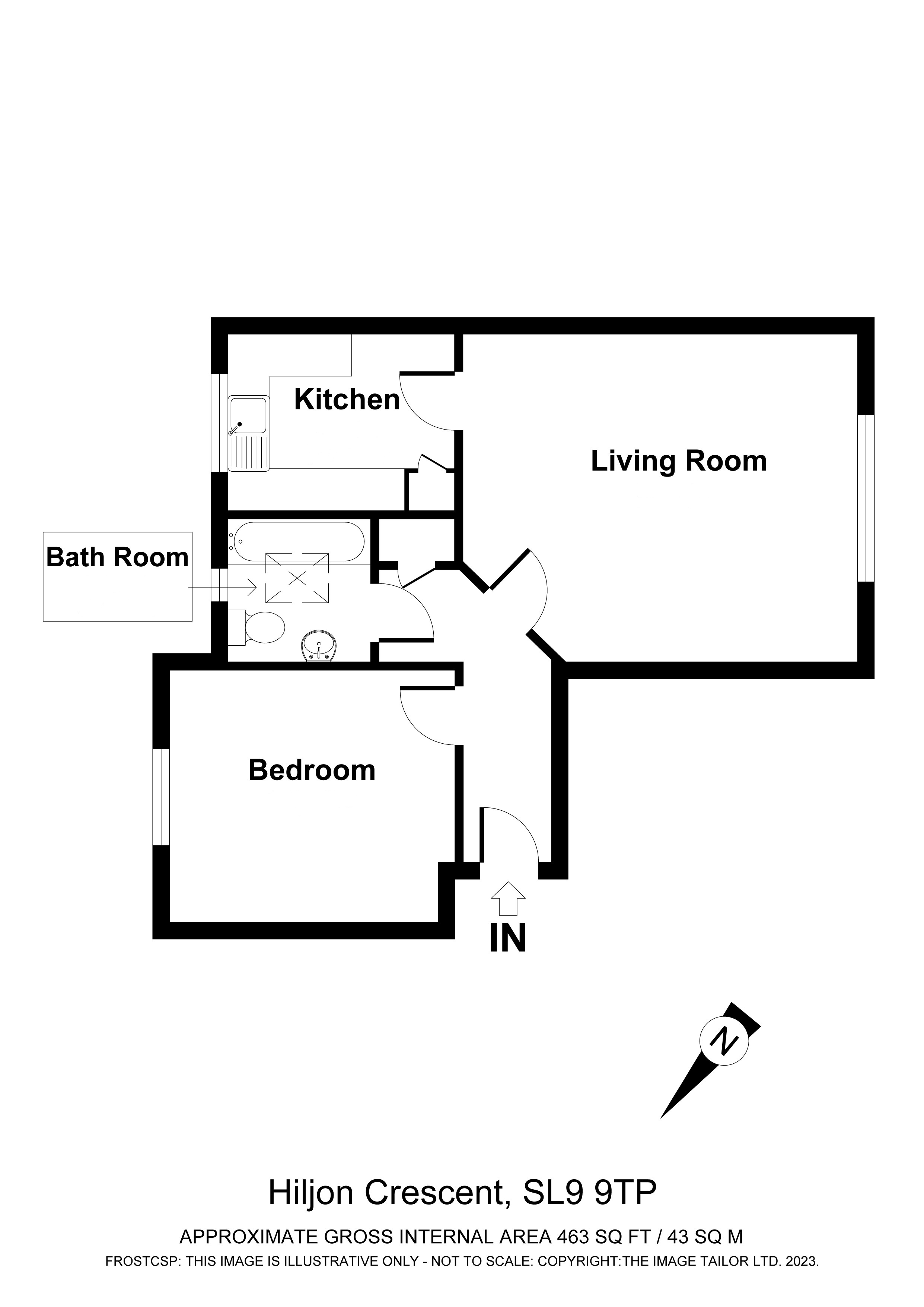 Hiljon Crescent, Gerrards Cross floorplan