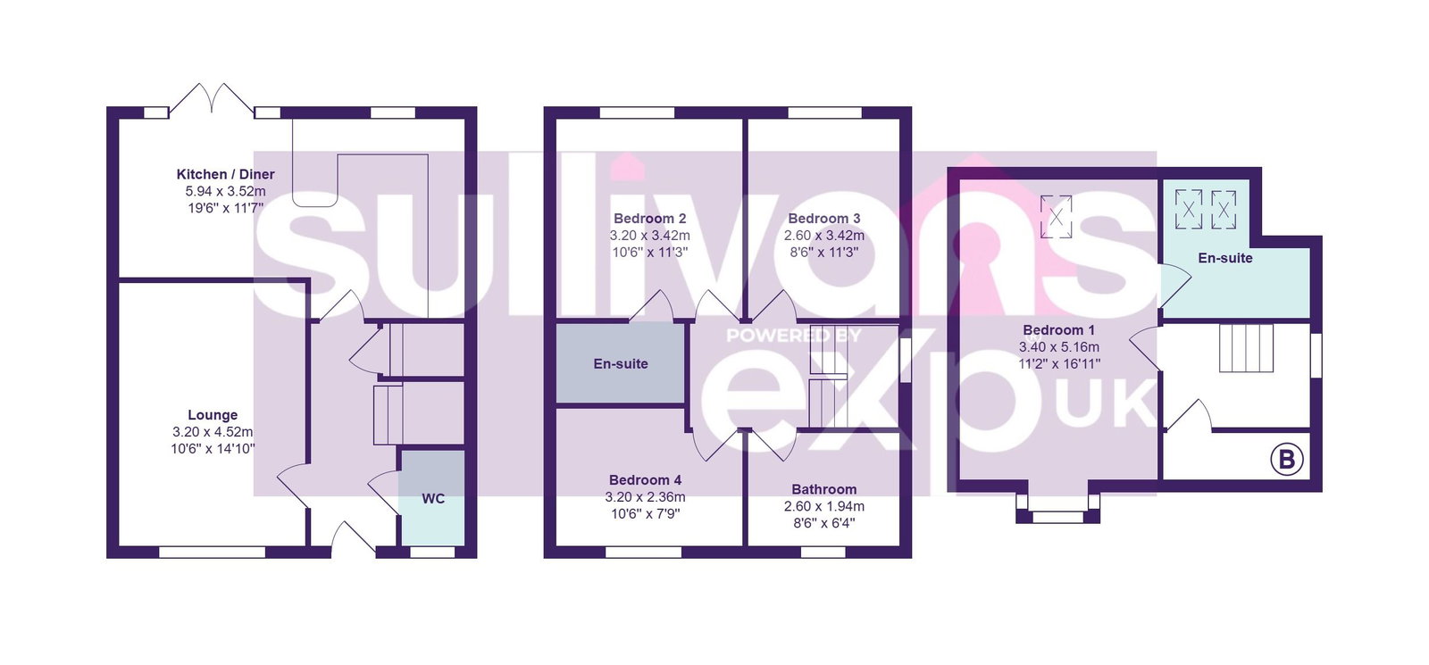 11, Cilgant Meredith, Swansea floorplan