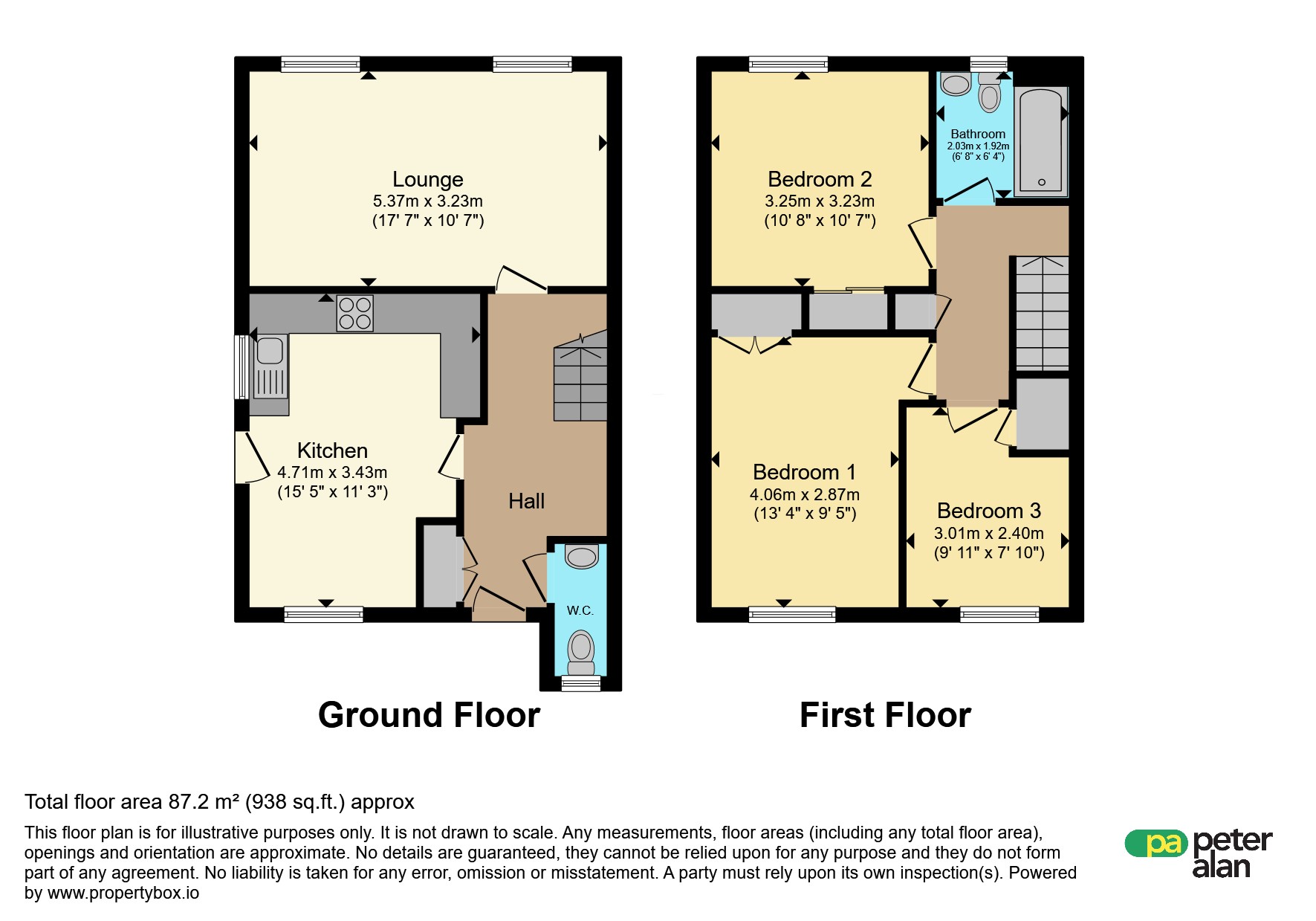 18, Heol Heddwch, Neath floorplan