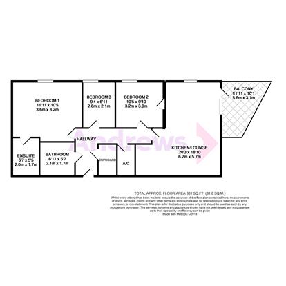 3 Bedrooms Flat to rent in Barleyfields, St. Philips, Bristol BS2