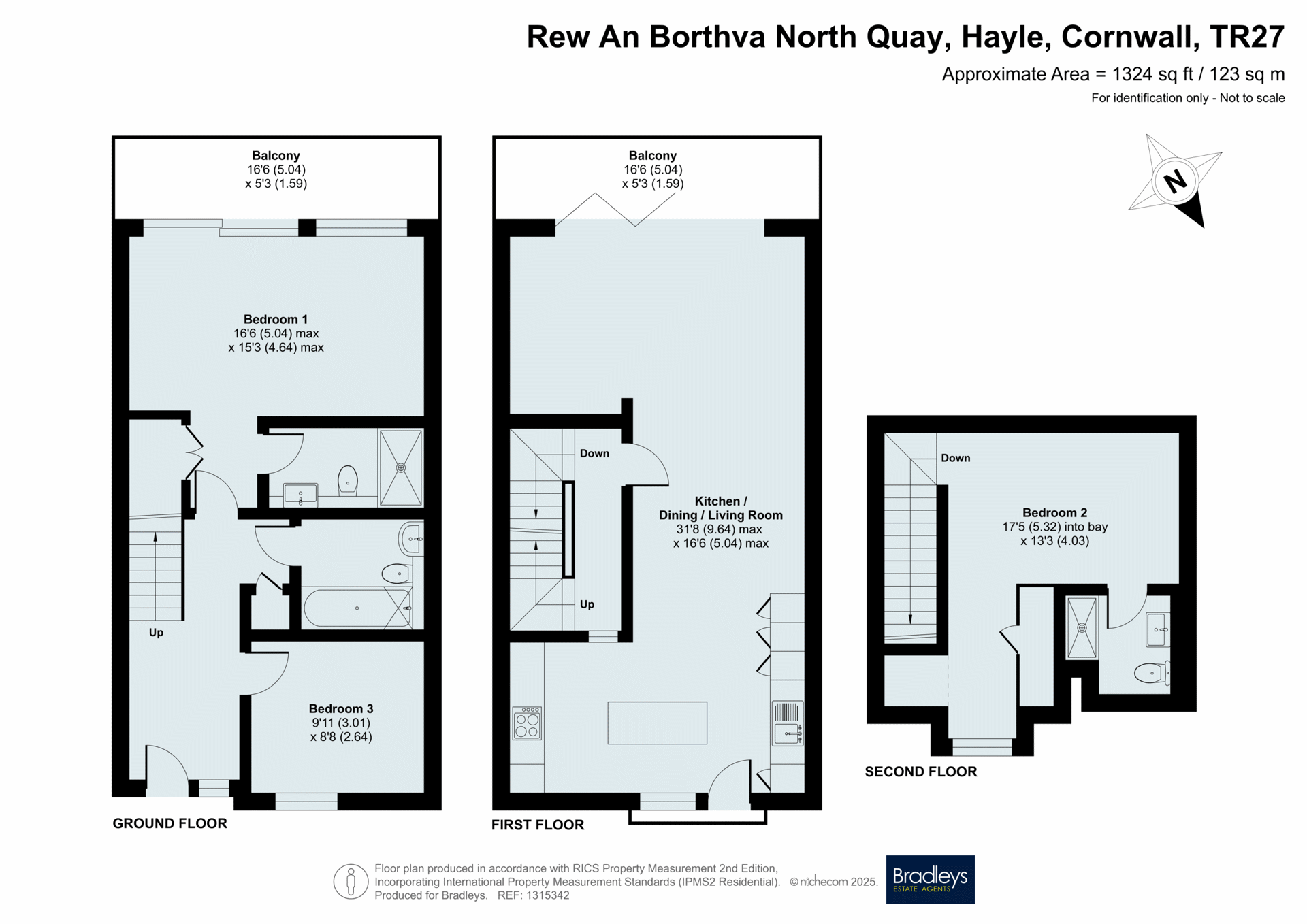 5 Rew An Borthva,, North Quay, Cornwall floorplan