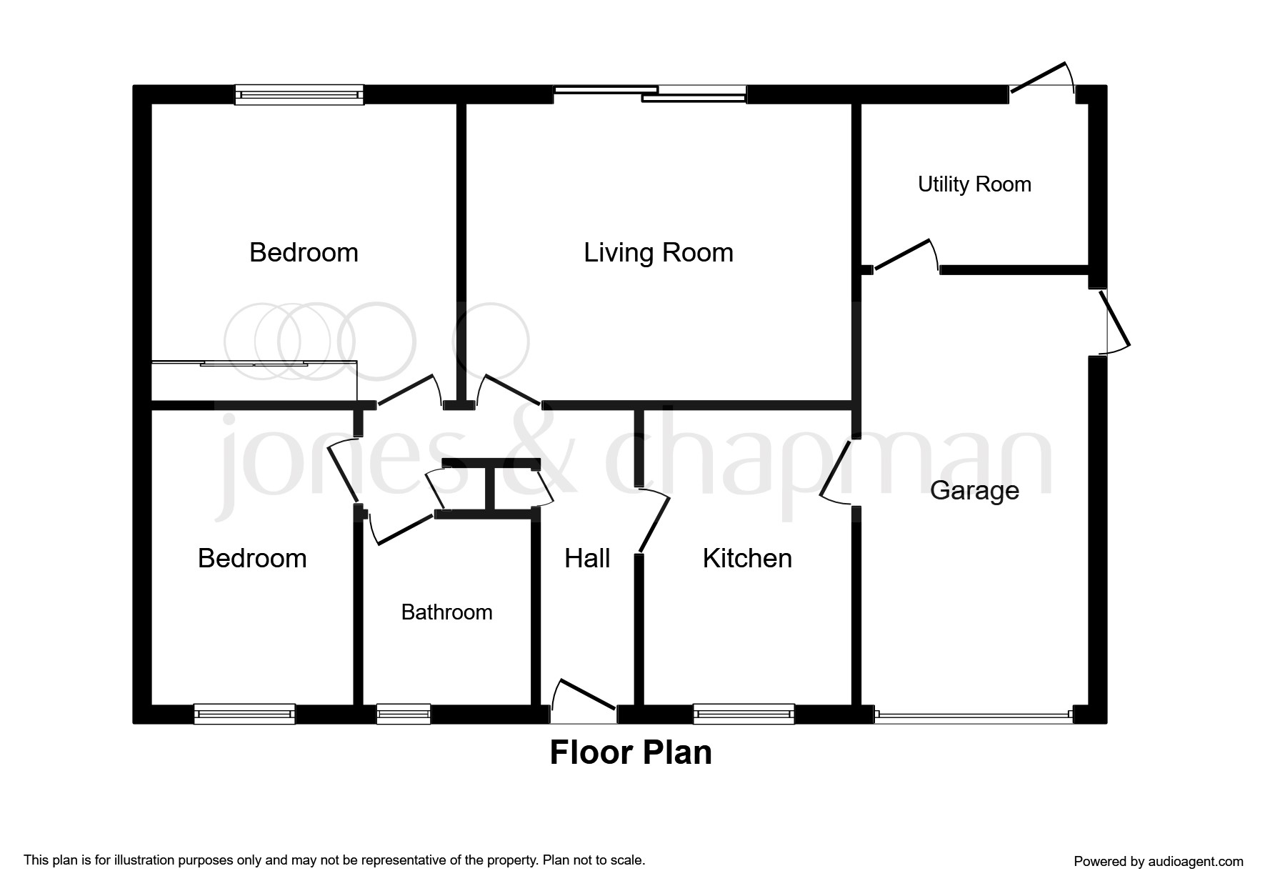 2 Bedrooms Detached bungalow for sale in Heath Road, Bebington, Wirral CH63