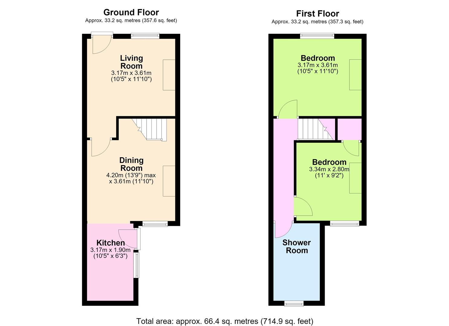98, Newland Road, Worthing floorplan